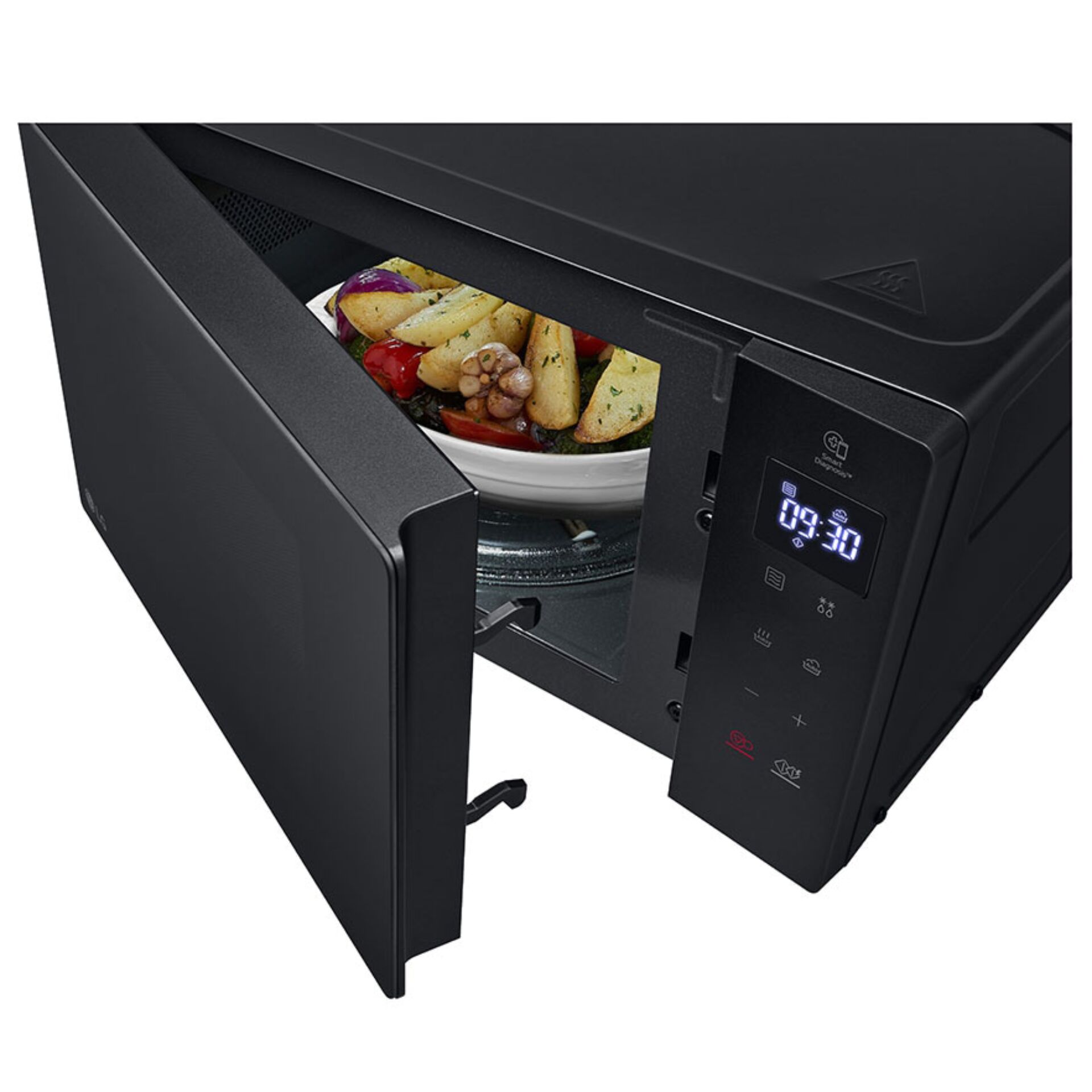Mikrowelle, Küche, Präzision, Digitaldisplay, Schwarz, Mikrowelle, Küchengerät, Schwarz, Digitalanzeige, Hergestellt?