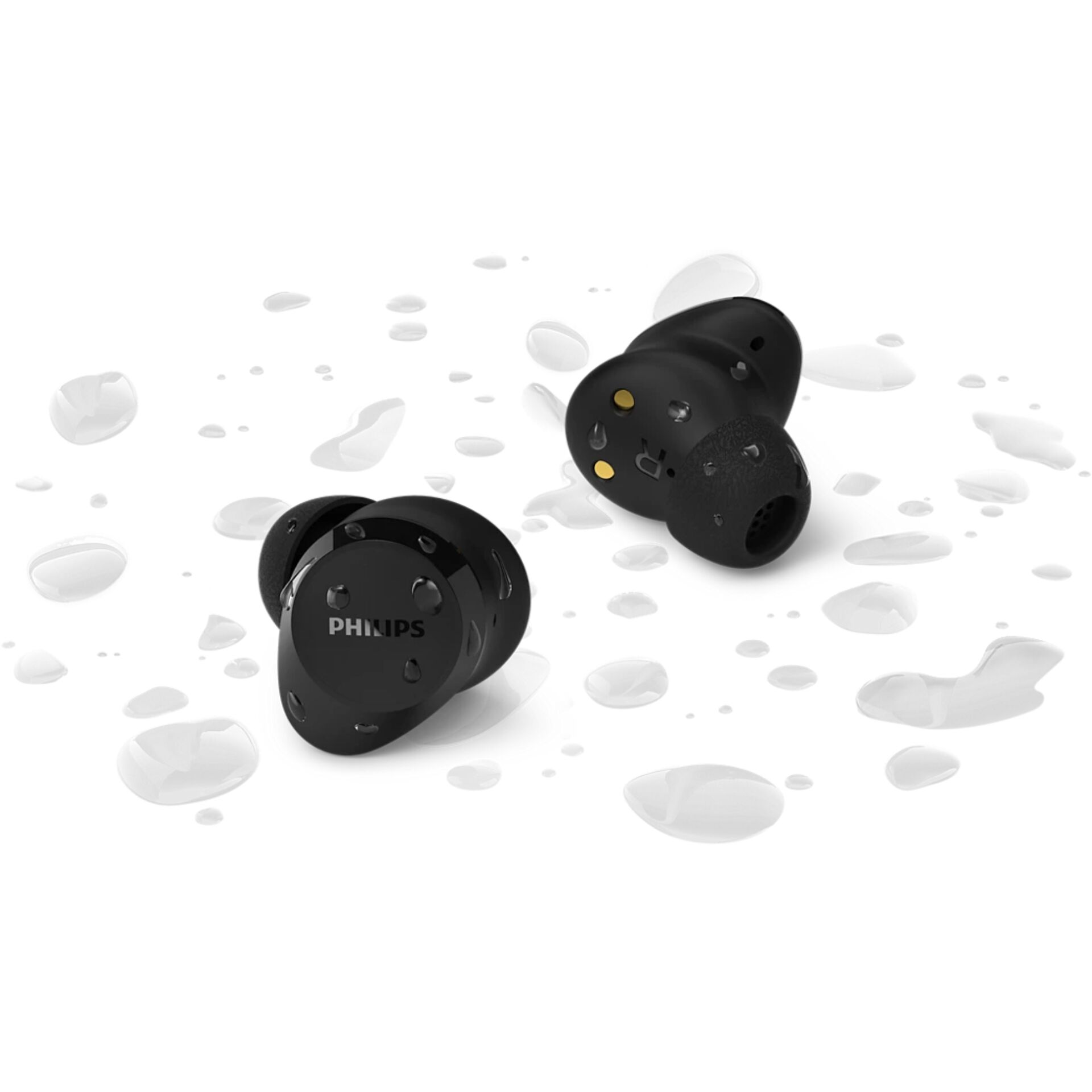 Kopfhörer, In-Ear, Schwarz, Bluetooth, Kabellos