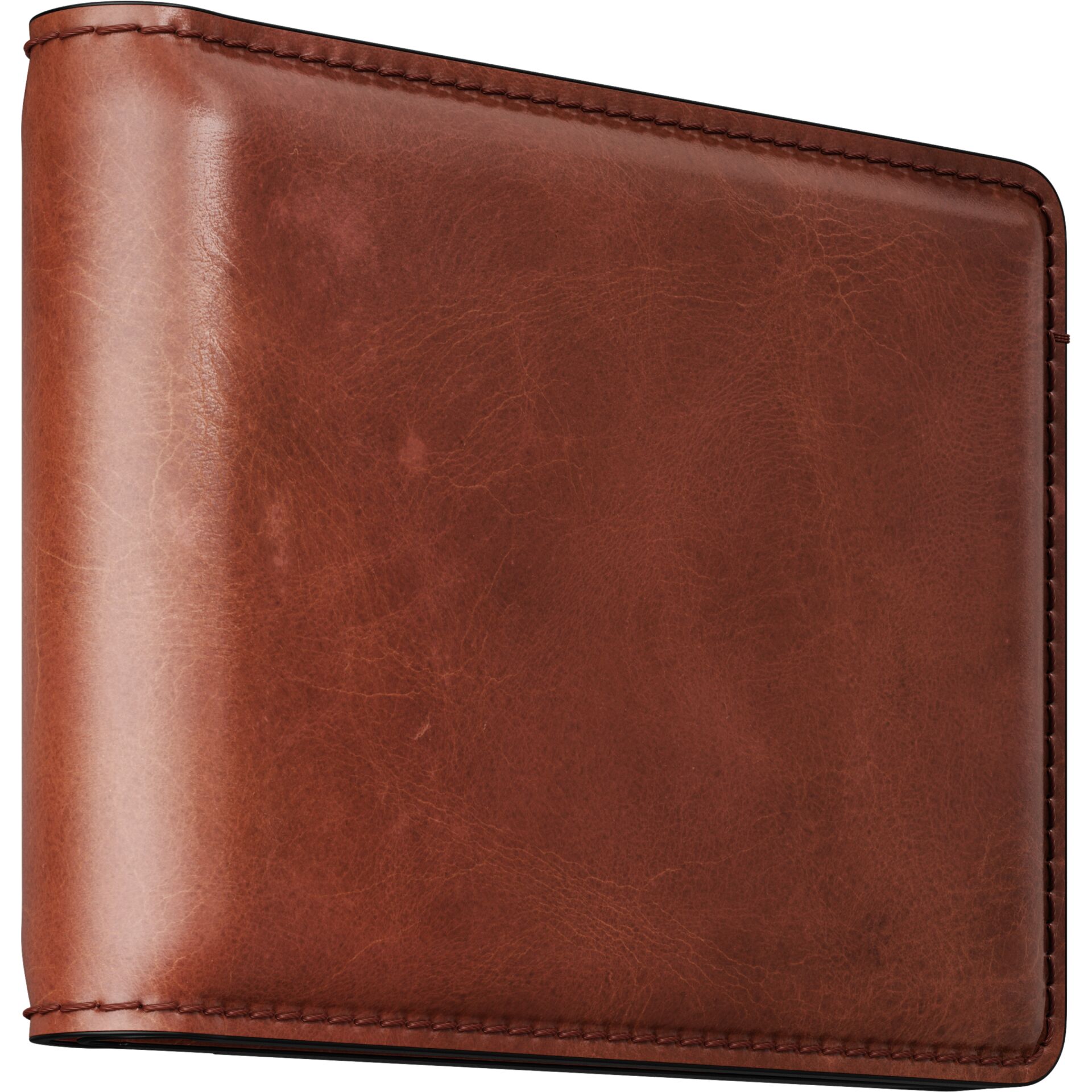 Brieftasche, Braun, Leder, Geldbörsenbörse, Nahtstich