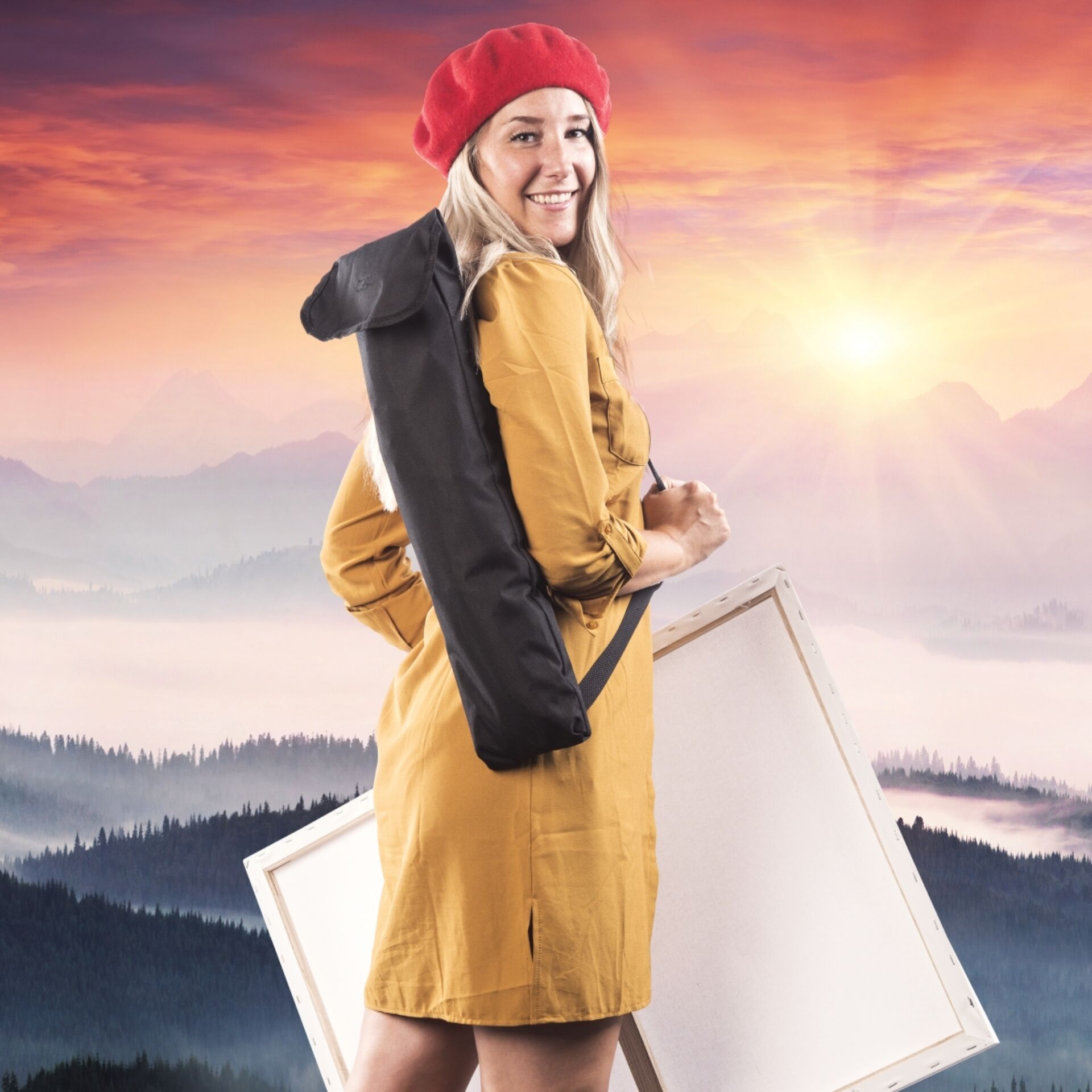 Mantel, Photographie, Portrait, Jacke, Lächeln