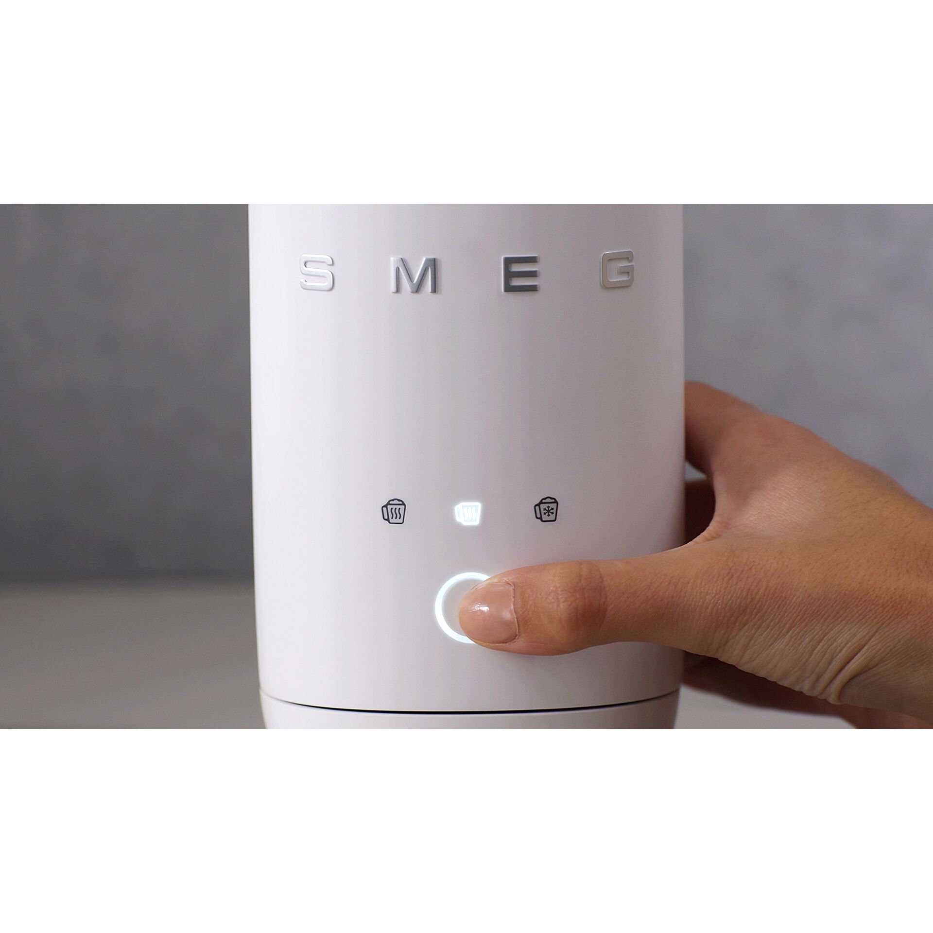 Küchengerät, Toaster, weiß, Tasten, Fingerberührung