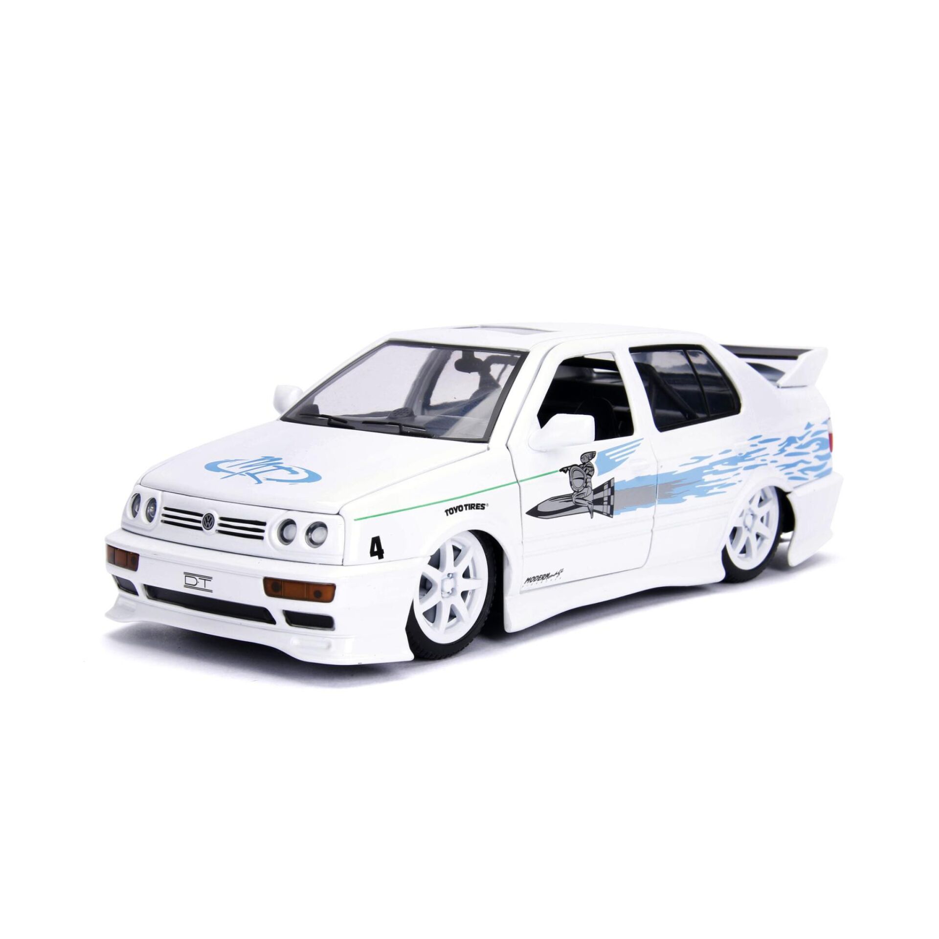 Weltmeister, Tuningauto, Sportwagen, Weißes Auto, Aufkleber-Design