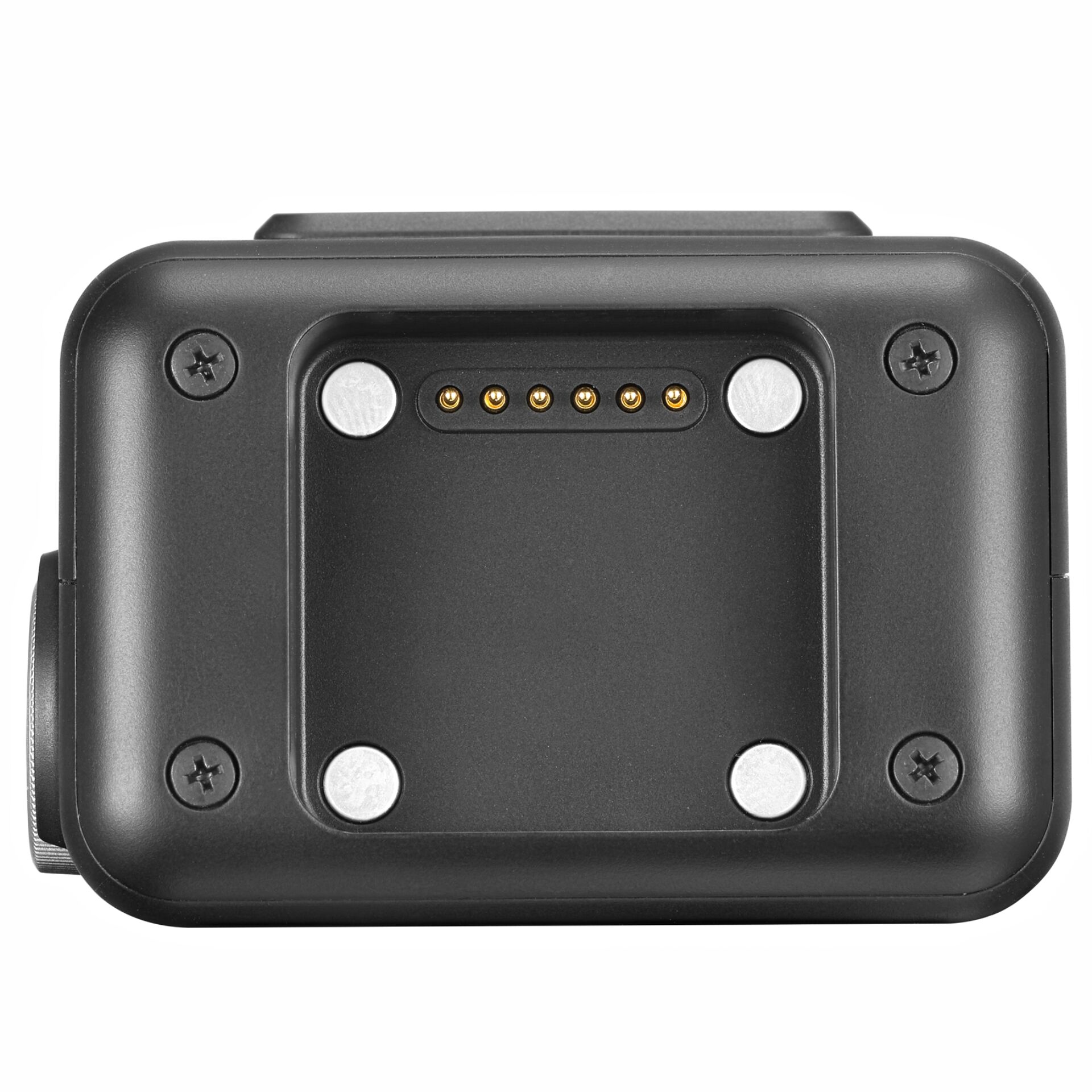 mount plate, elektronisches Zubehör, Kontaktstifte, silberne Schrauben, schwarze Gehäuse
