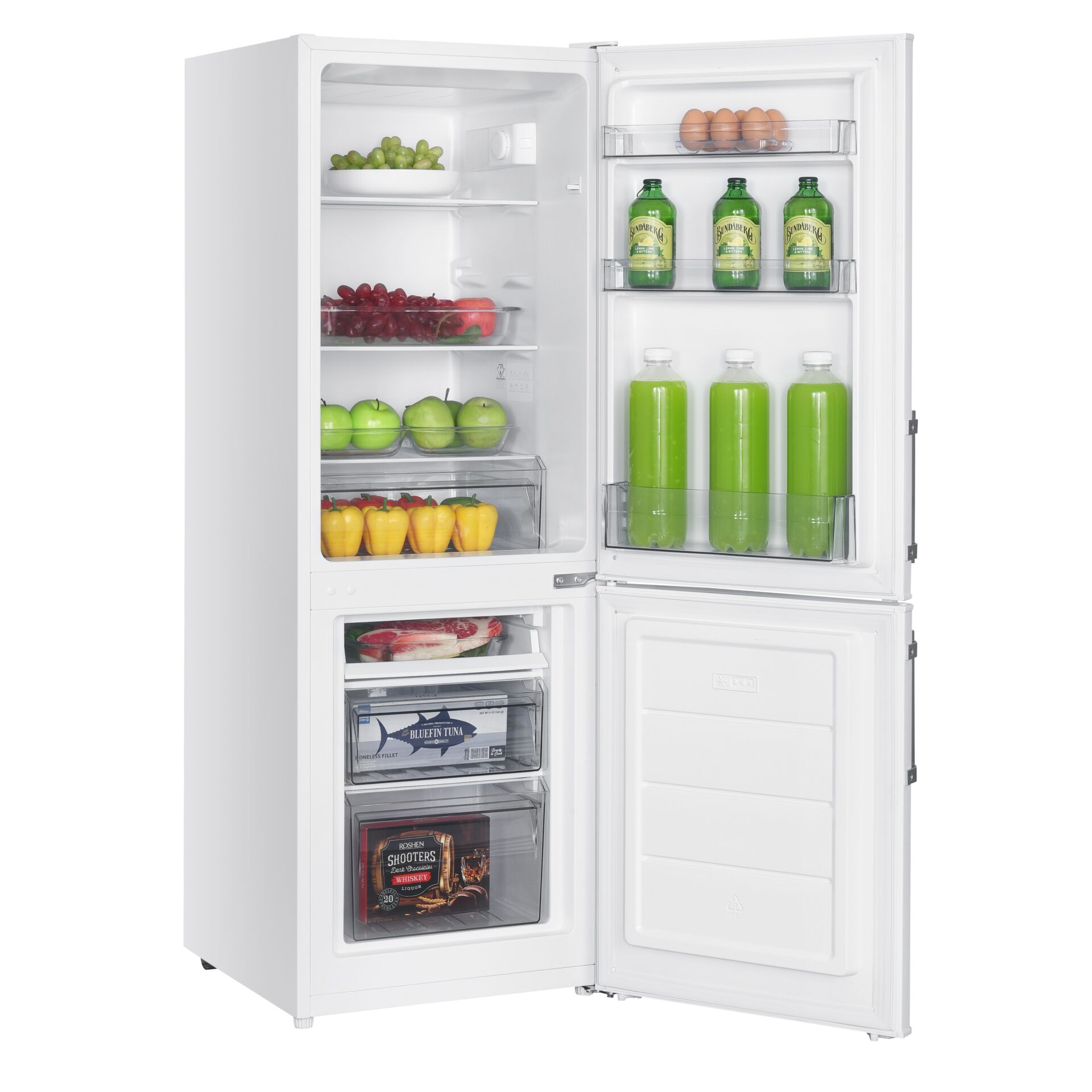 Kühlschrank, Kühlgerät, Side-by-Side, Doppeltürig, Weiß