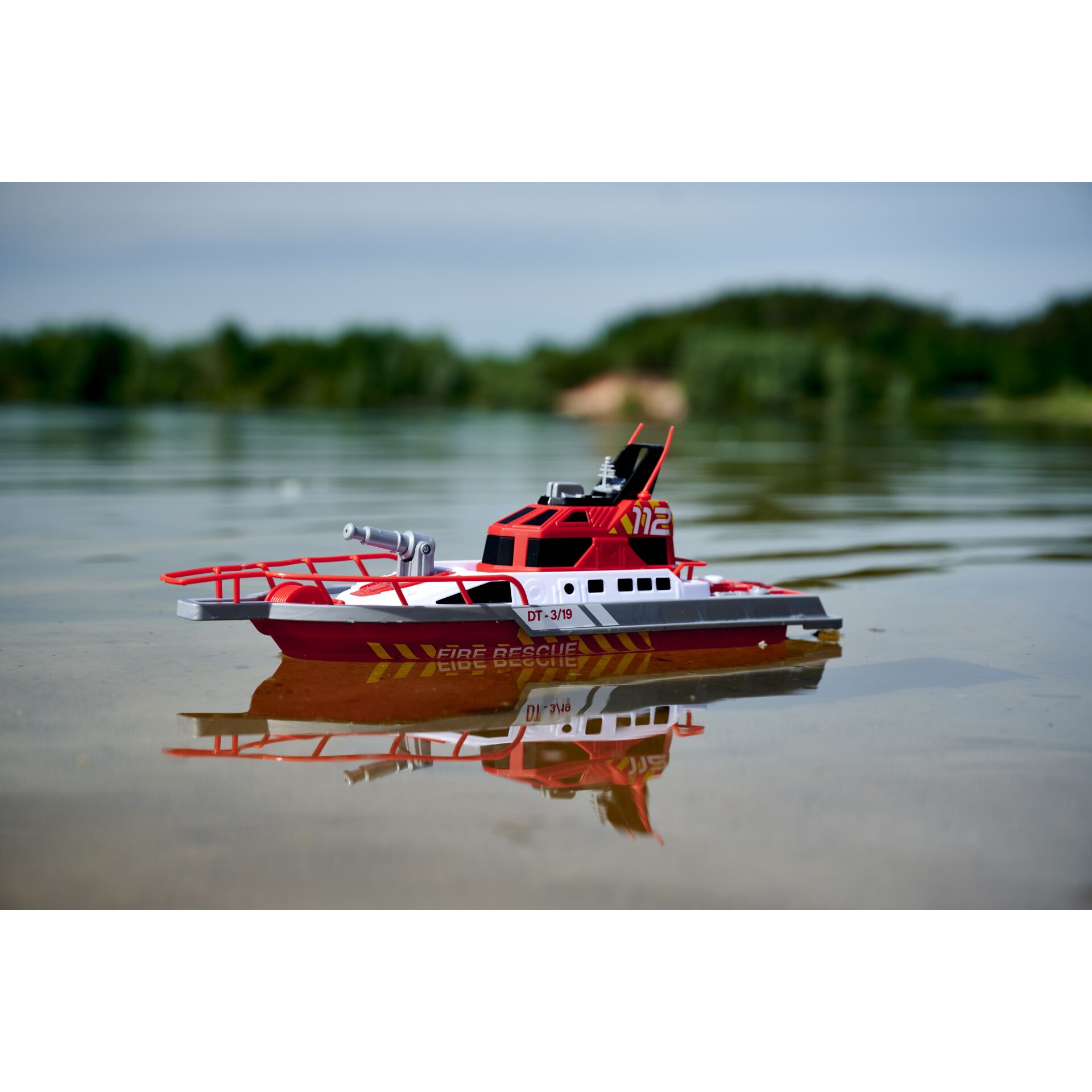 Spielboot, Gummiboot, Rettungsboot, Rot, Schwimmendes Modell