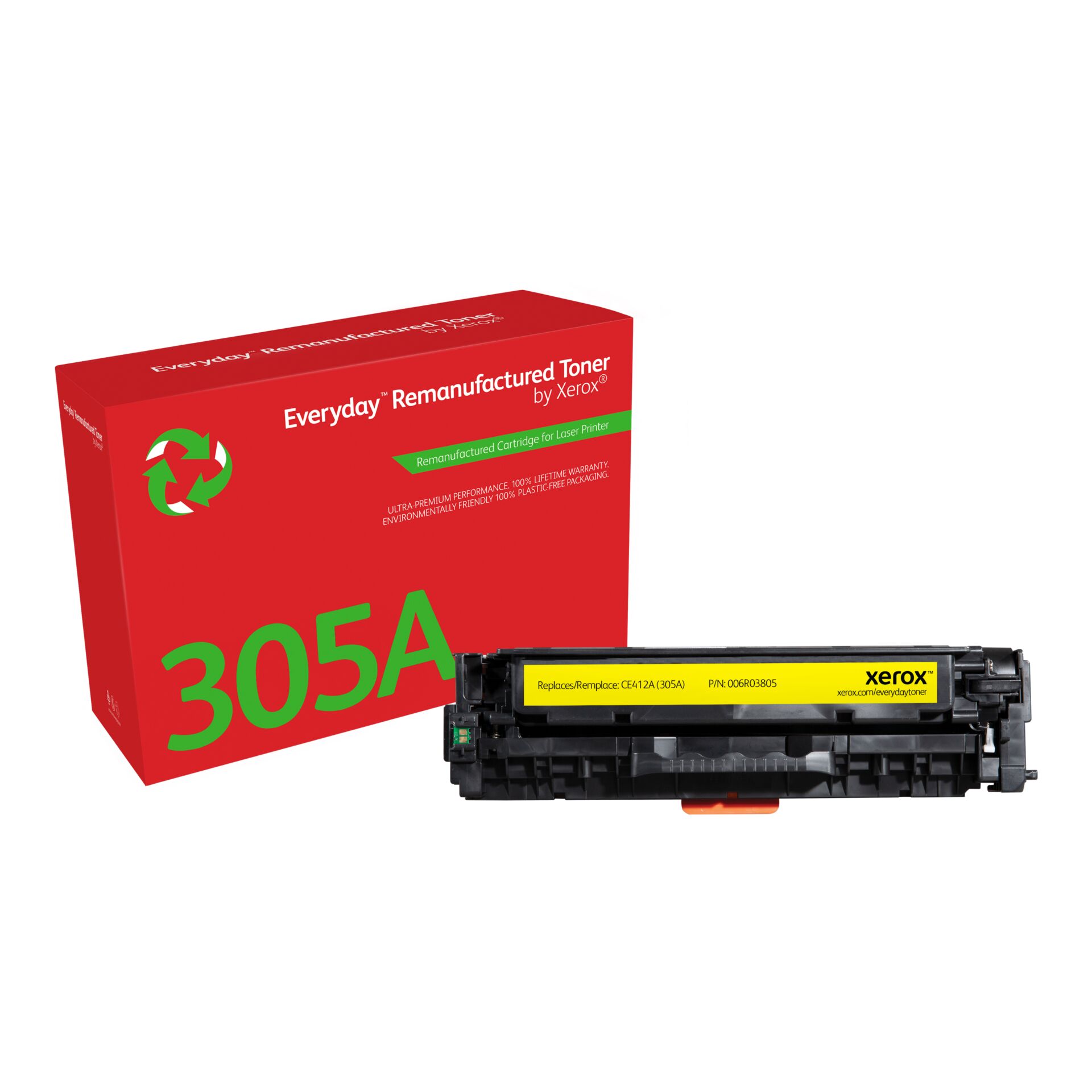 Xerox Everyday Yellow Toner Rem.  ers. HP CE412A