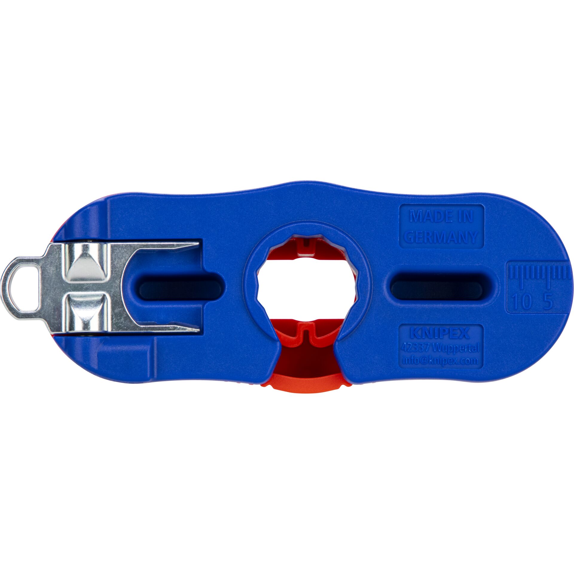 Schraubendreher, Schlitzschraubendreher, Kunststoffgehäuse, blau, Mini-Werkzeug