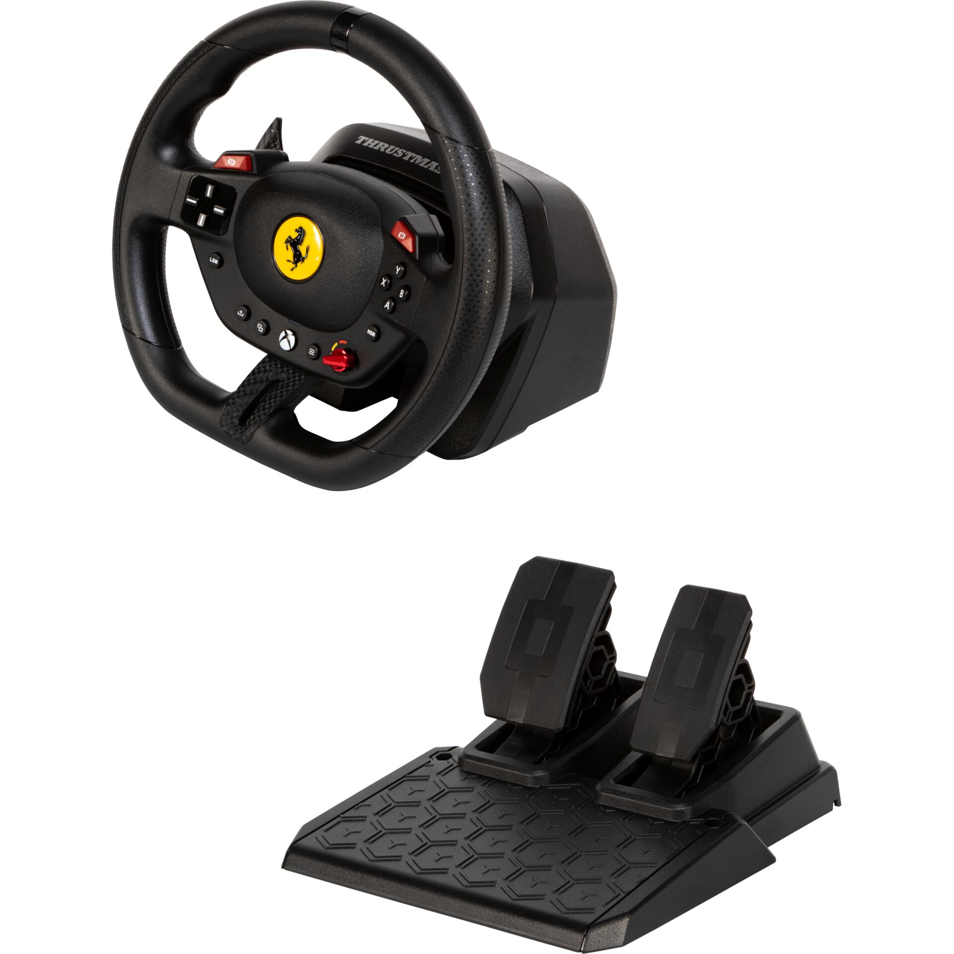 Lenkrad, Pedal-Set, Ferrari, Gaming, Simulator