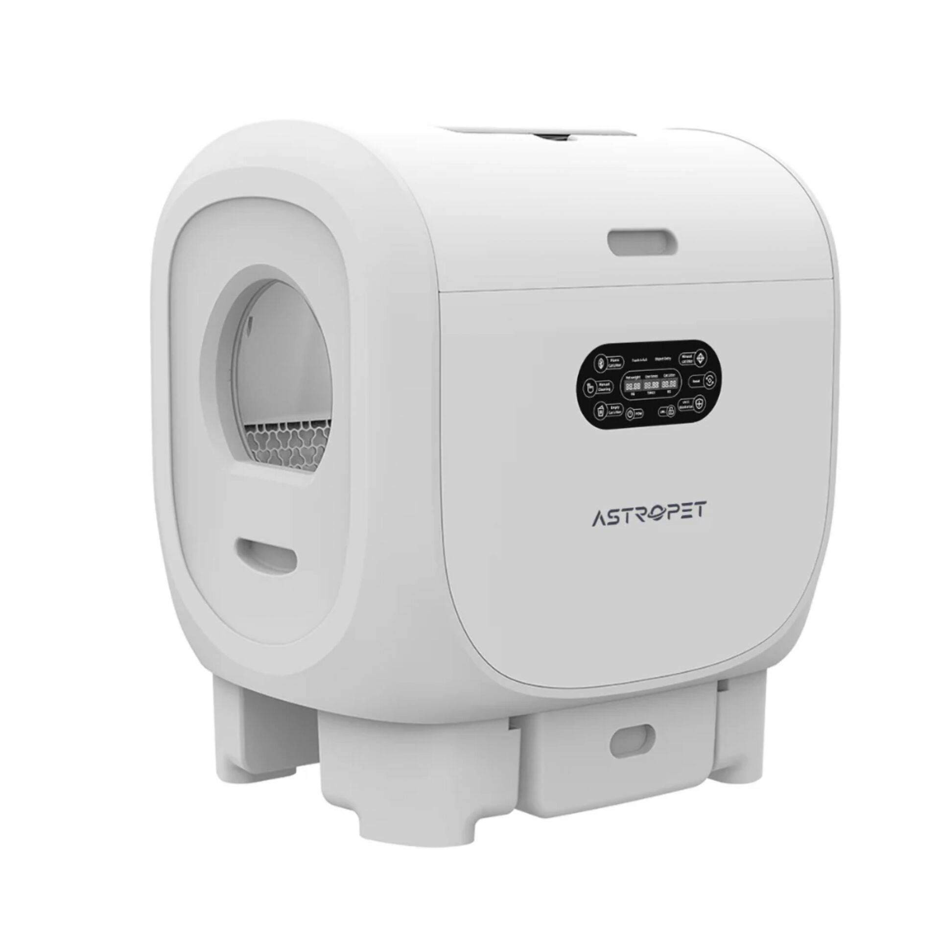 Astropet selbstreinigende Katzen toilette tastengesteuert Jupiter Postfach, Papier, Gerät, Elektrisches Gerät, Waschmaschine