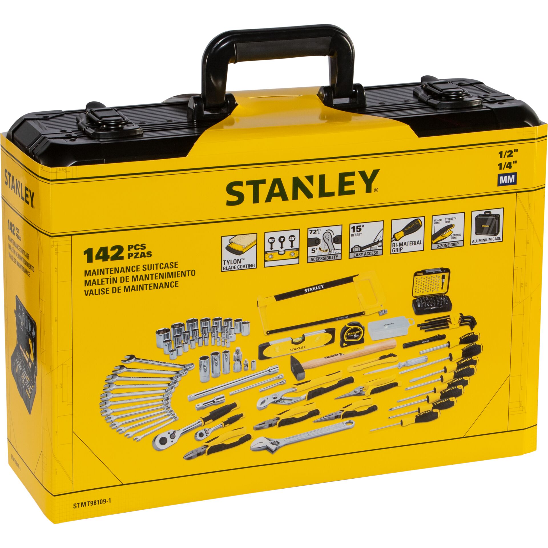 Werkzeugkasten, Stanley, Metallwerkzeug, Koffer, Satz