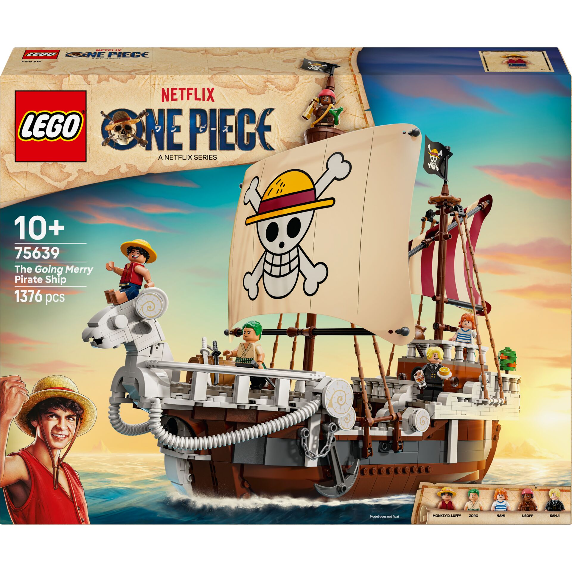 LEGO ONE PIECE 75639  Das Piratenschiff Flying Lamb