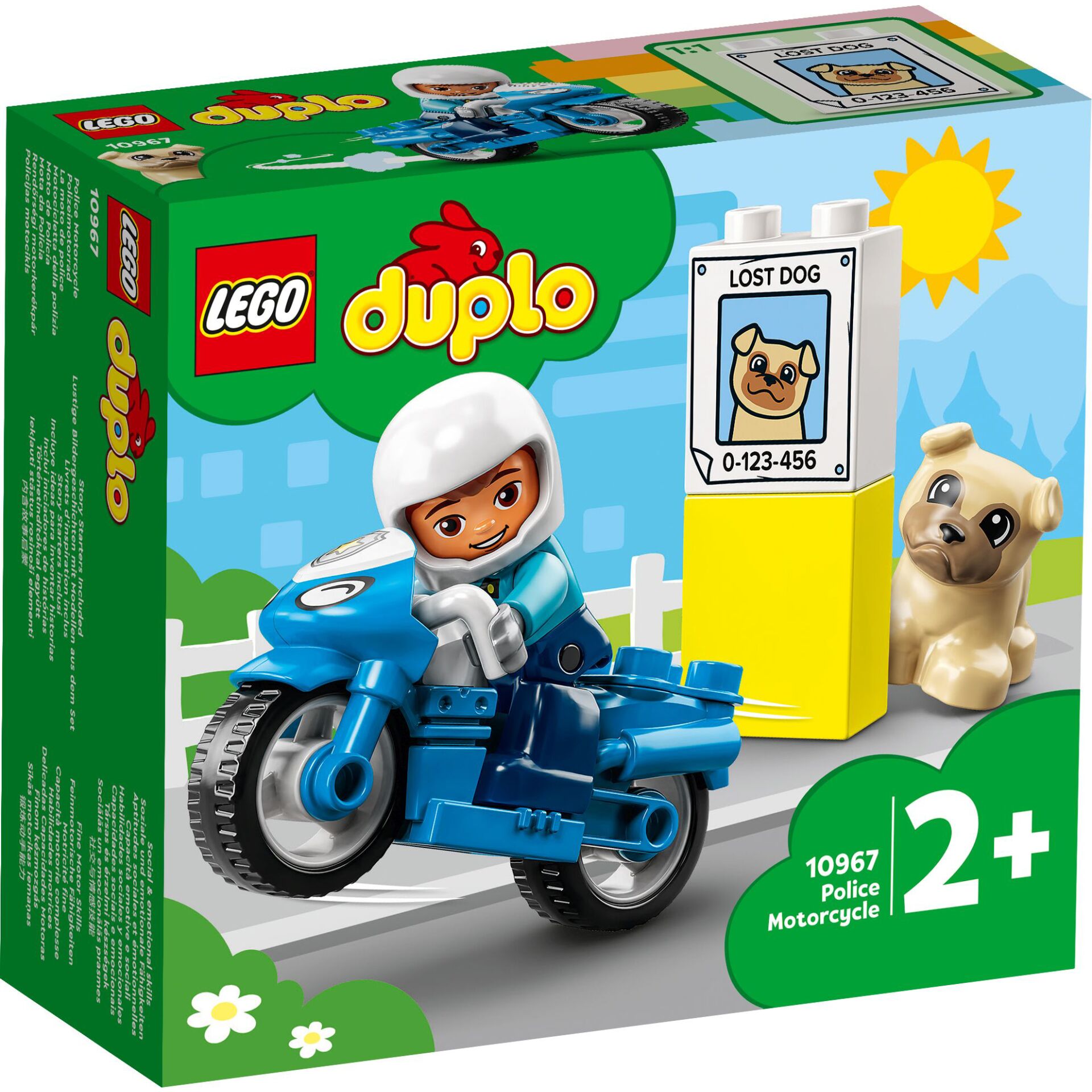 LEGO Duplo 10967  Polizeimotorrad