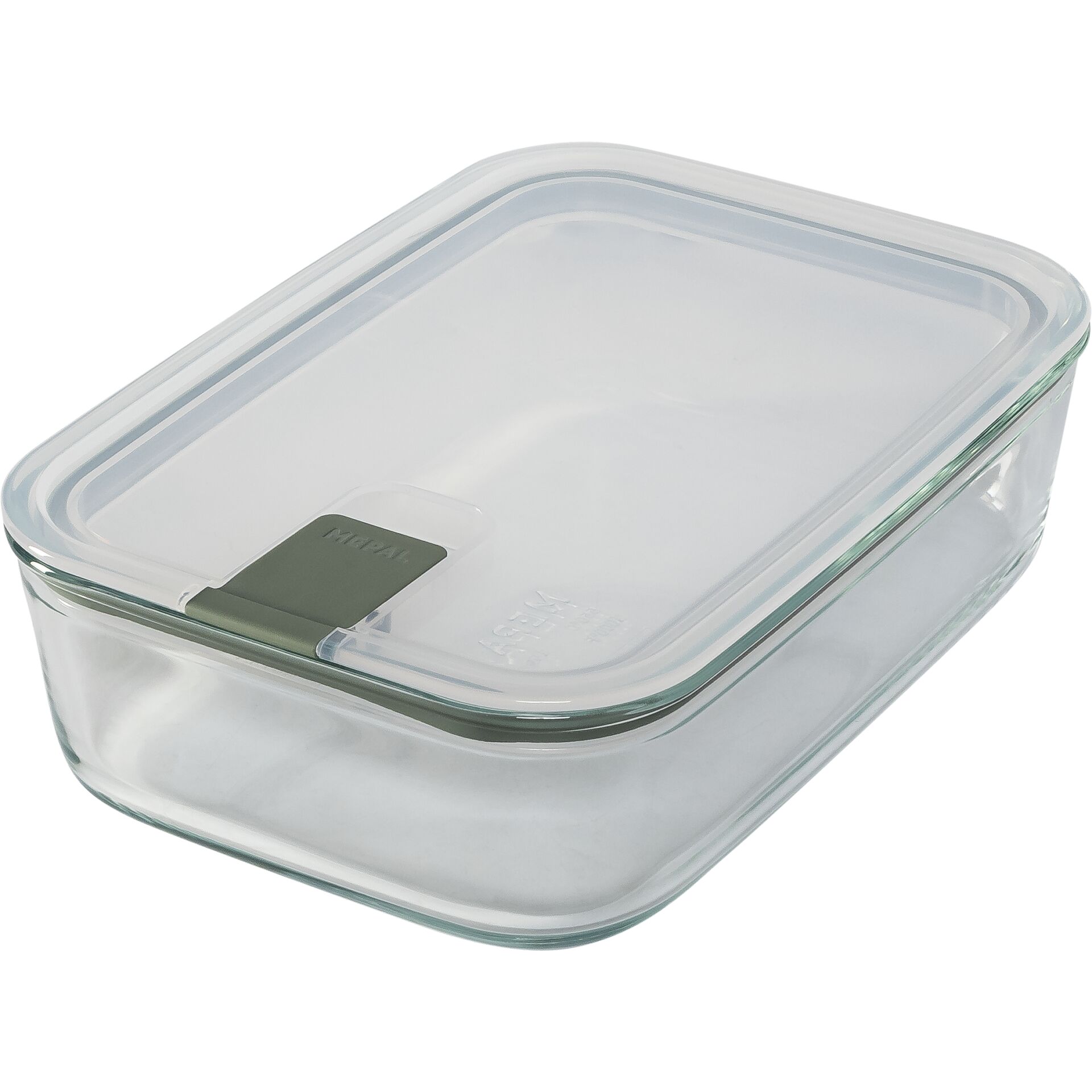 Mepal Easy Clip Frischhaltedose  Glas 1500 ml Nordic Sage