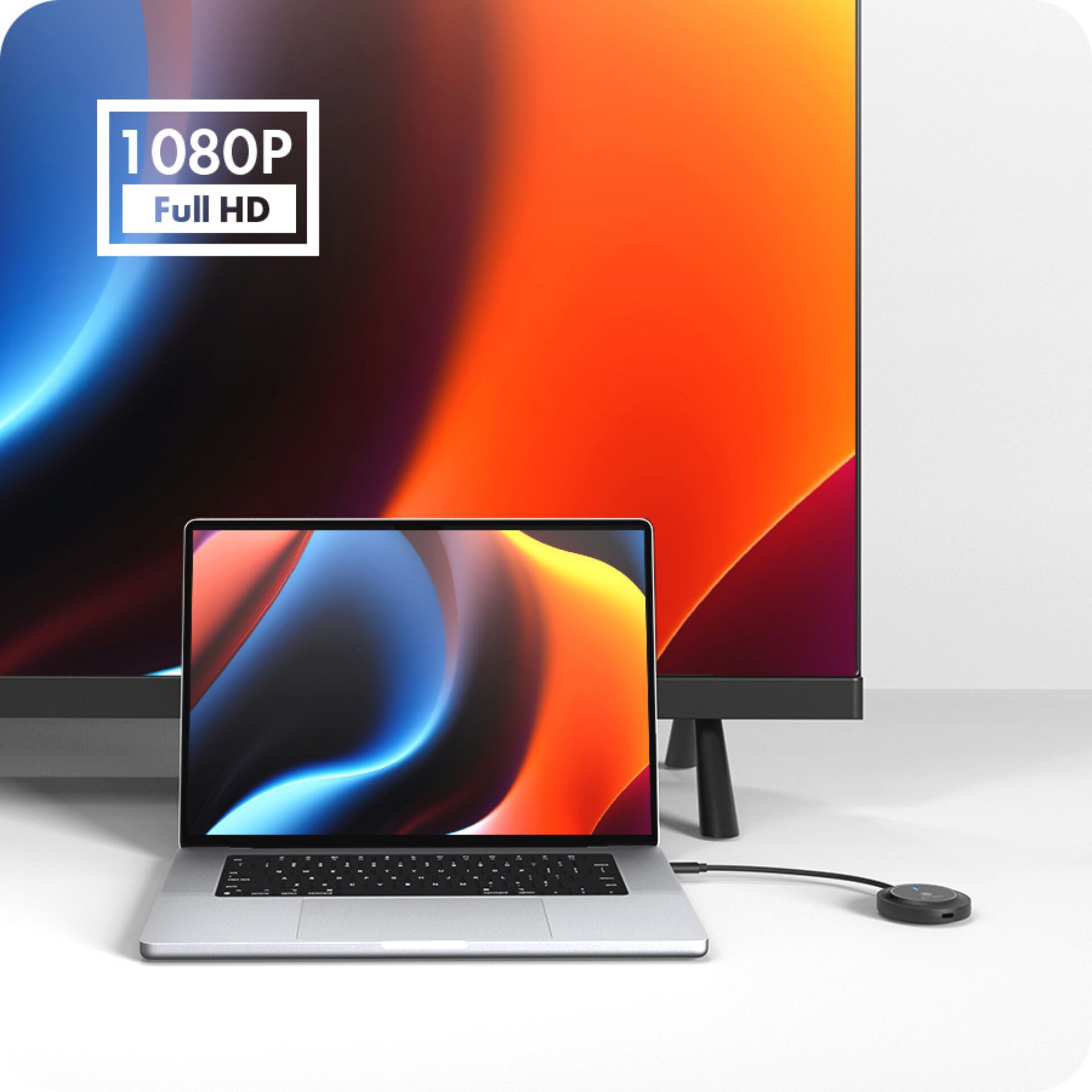 Laptop, Monitor, USB-C, HDMI, Full HD