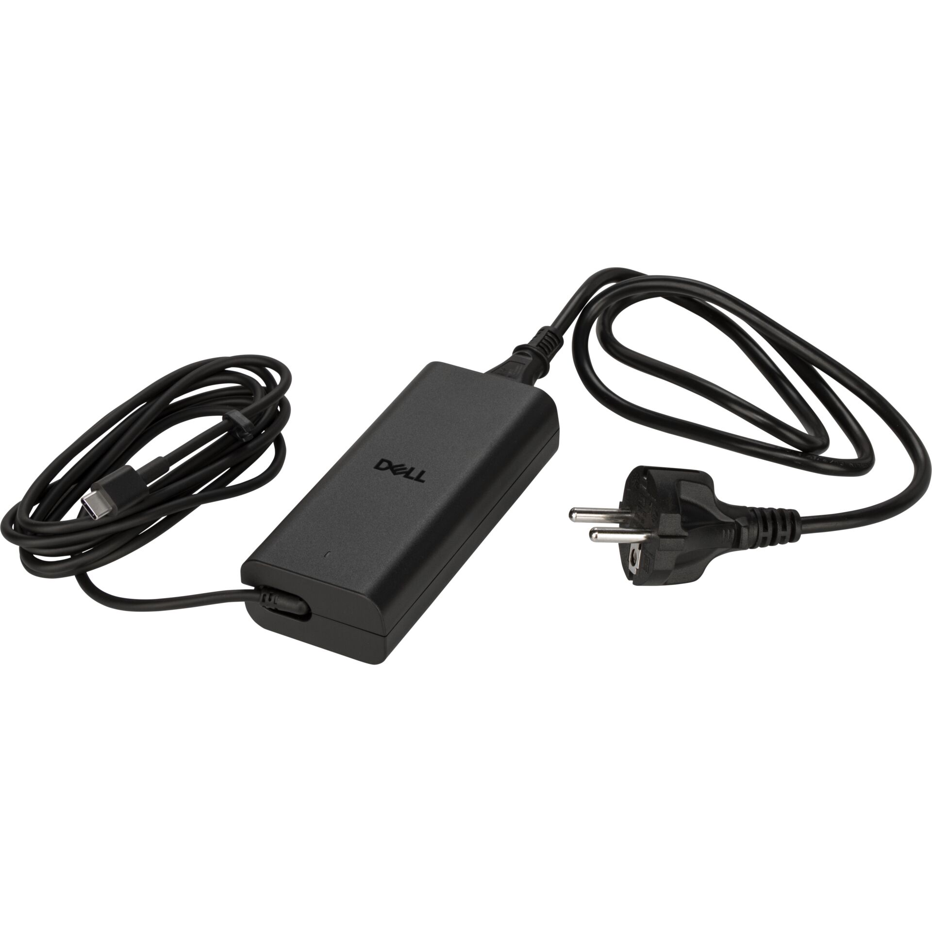 Adapter, Power plug, AC adapter, EU plug, Coiled cable, adapter, Stromversorgung, Wandstecker, USB-C, Dell