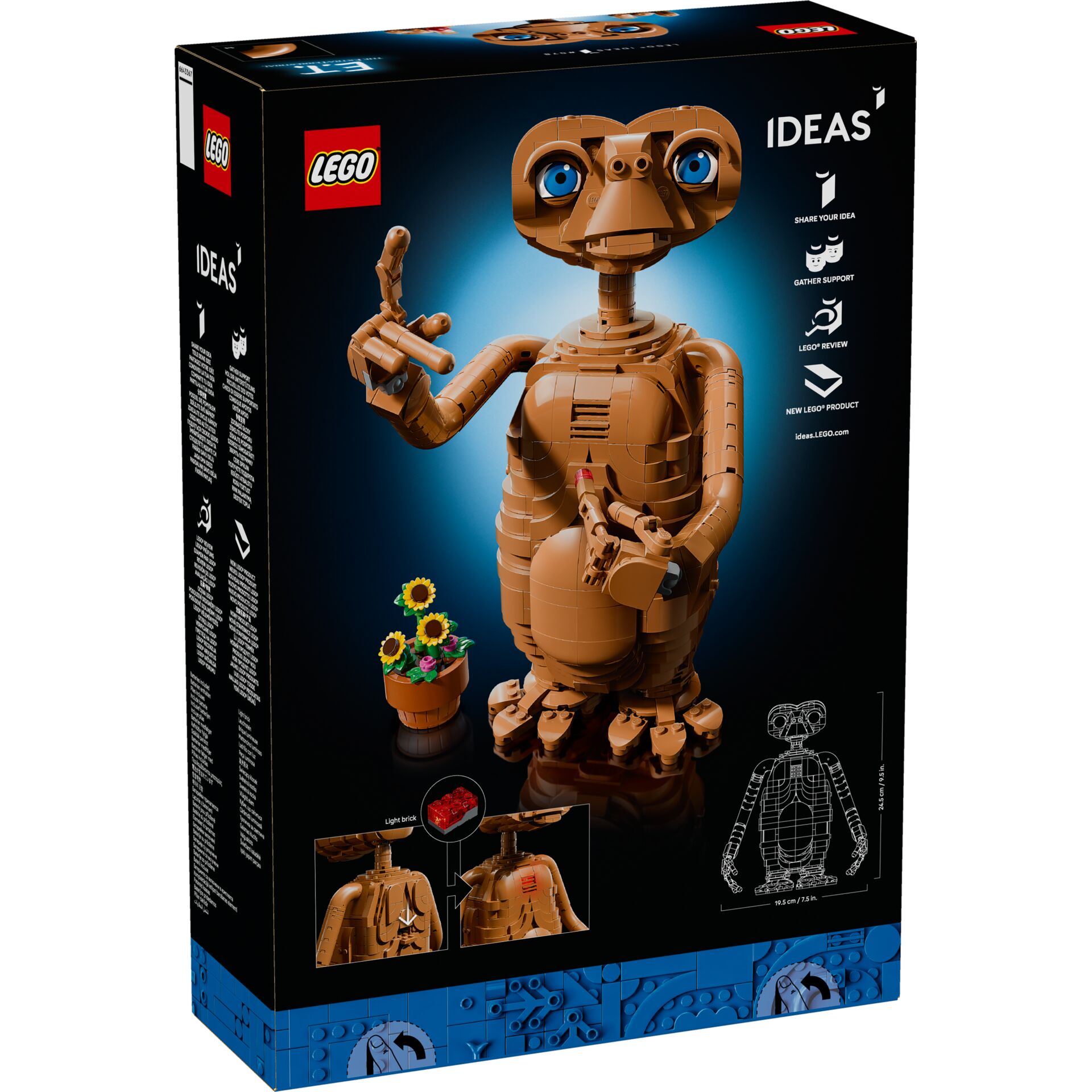 lego, ideen, konstruktion, dinosaurier, braun