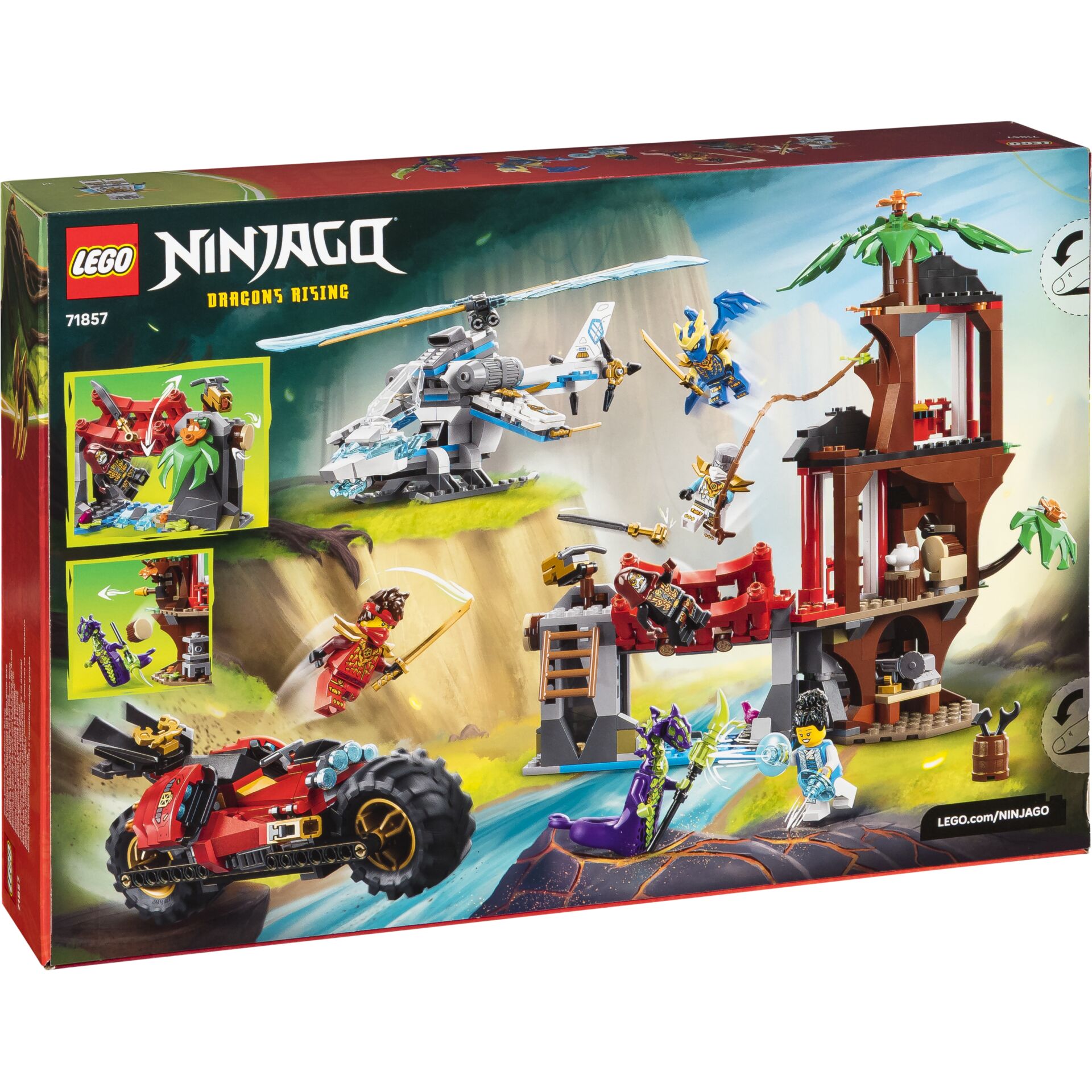 Lego, Ninjago, Dragons Rising, Set, Konstruktion