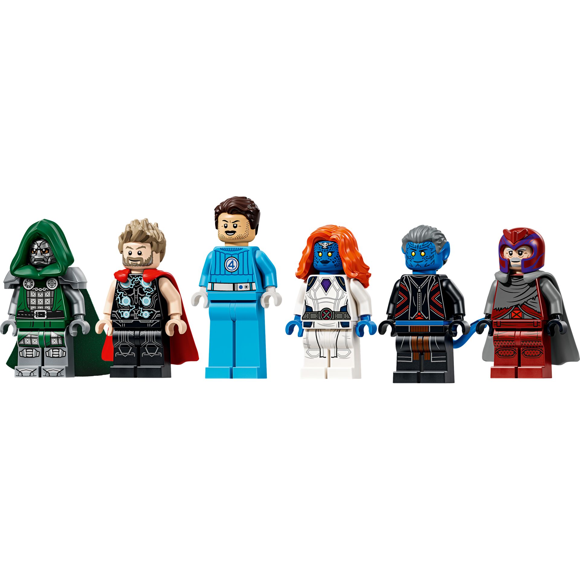 LEGO, Minifiguren, Superheld, Marvel, Team sechs