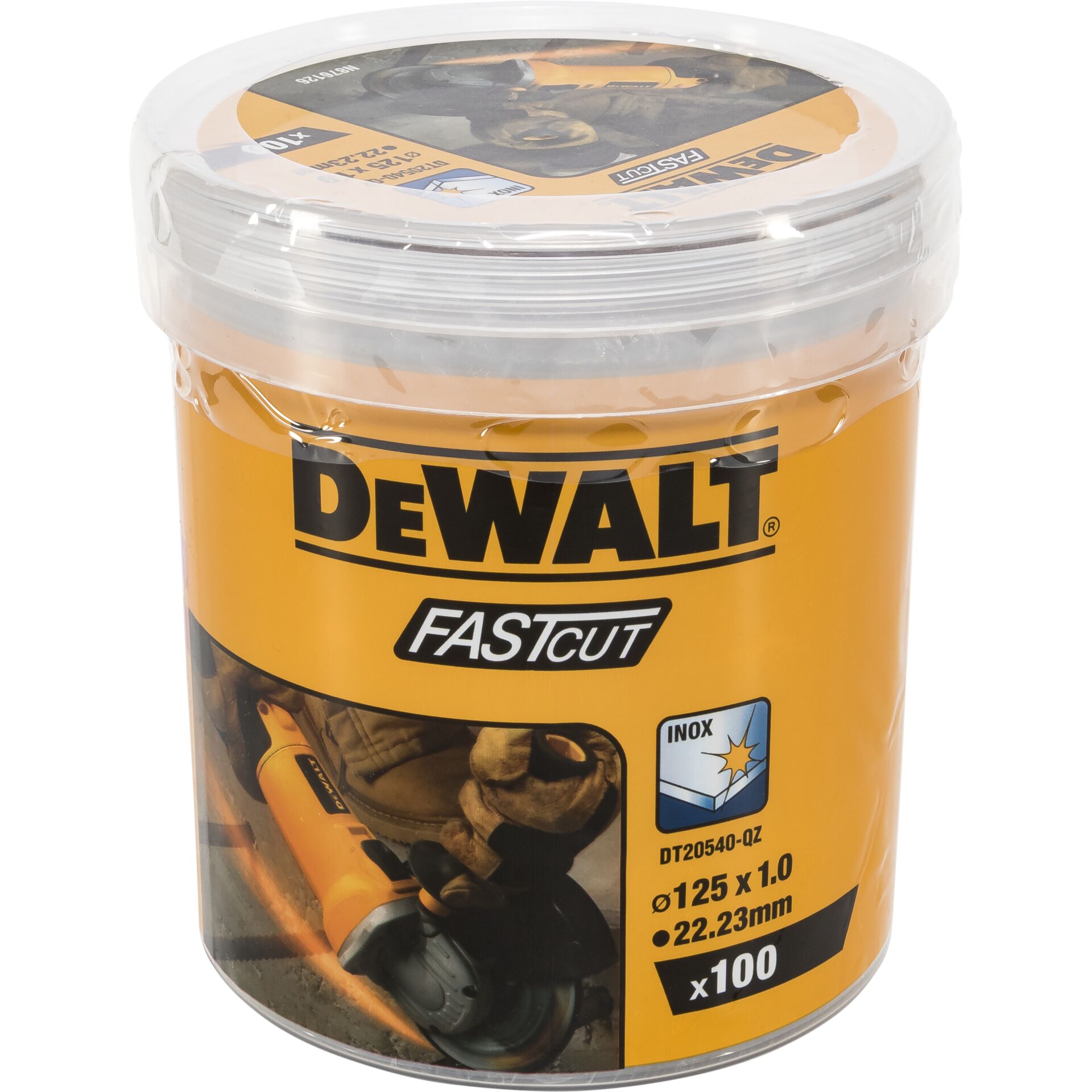DeWalt DT20540-QZ  Trennscheiben Edelstahl 125mm