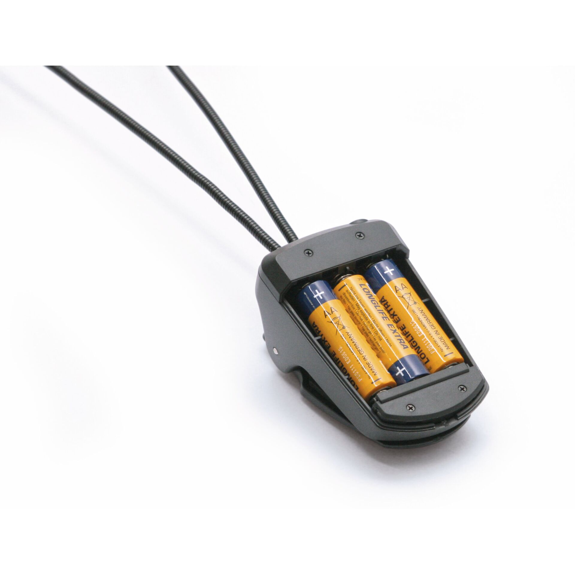 Batterie, AA, Batteriehalter, Schwarz, Kabeltrommel