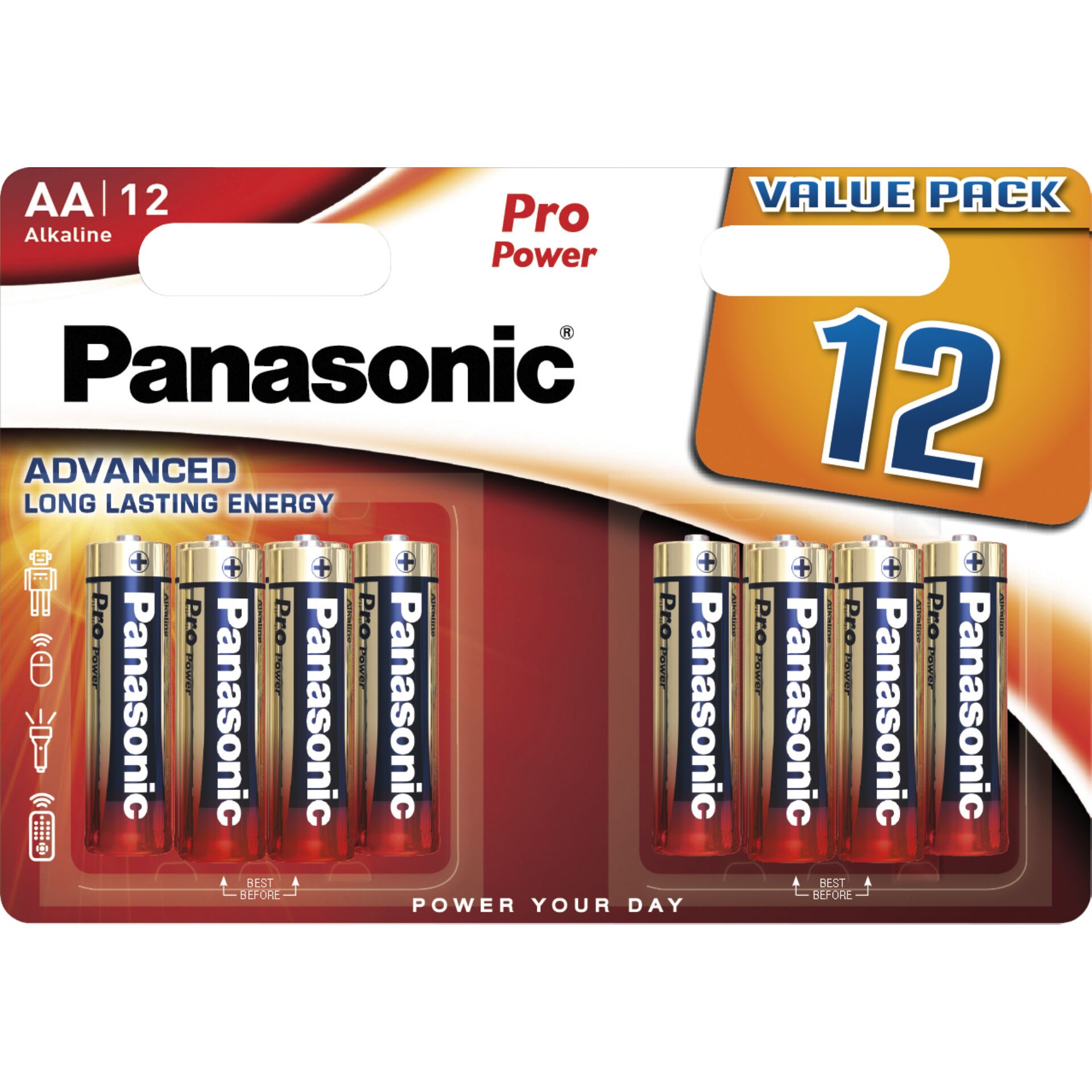 1x12 Panasonic Pro Power LR 6  Mignon AA