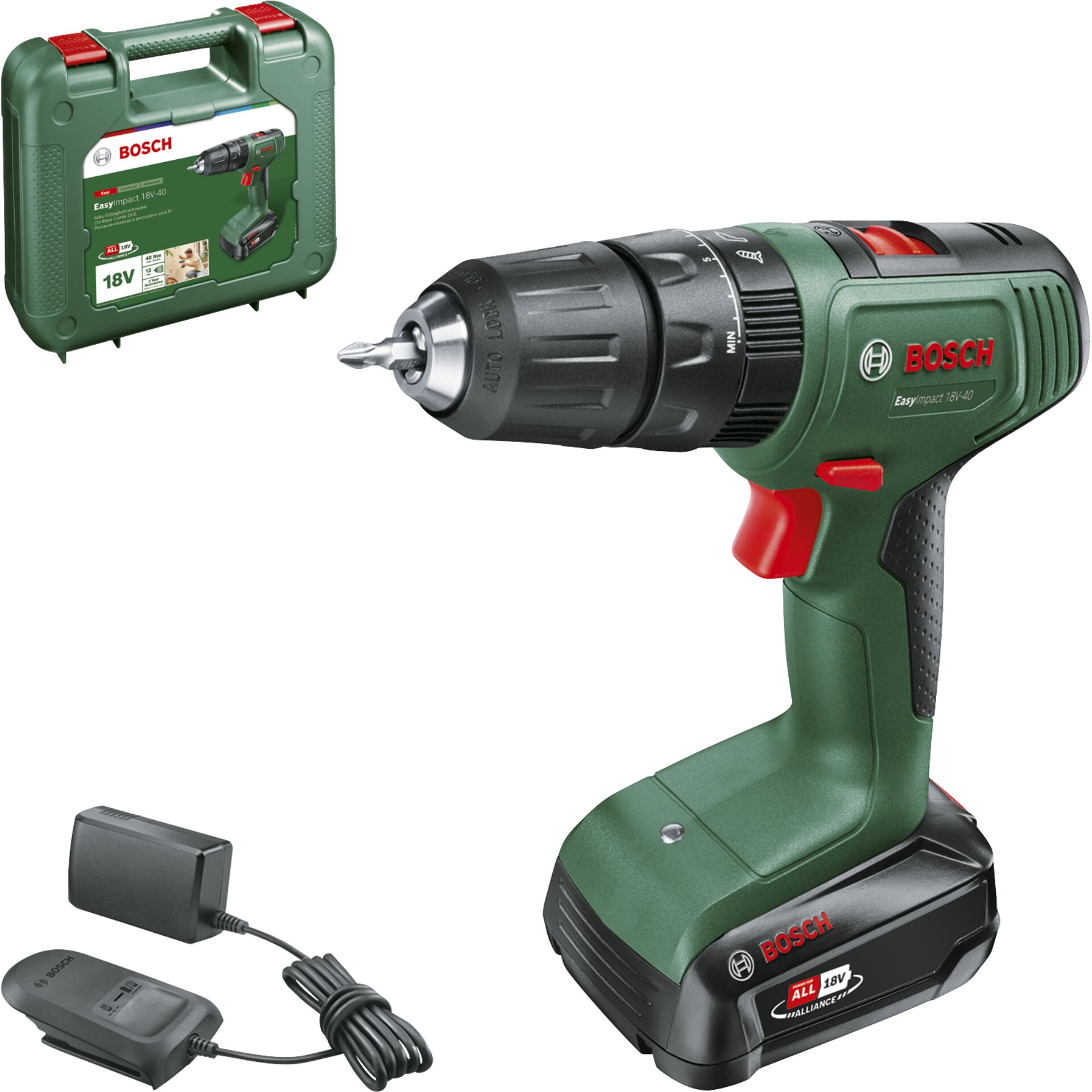 Bosch EasyImpact 18V-40  Akku-Schlagbohrmaschine