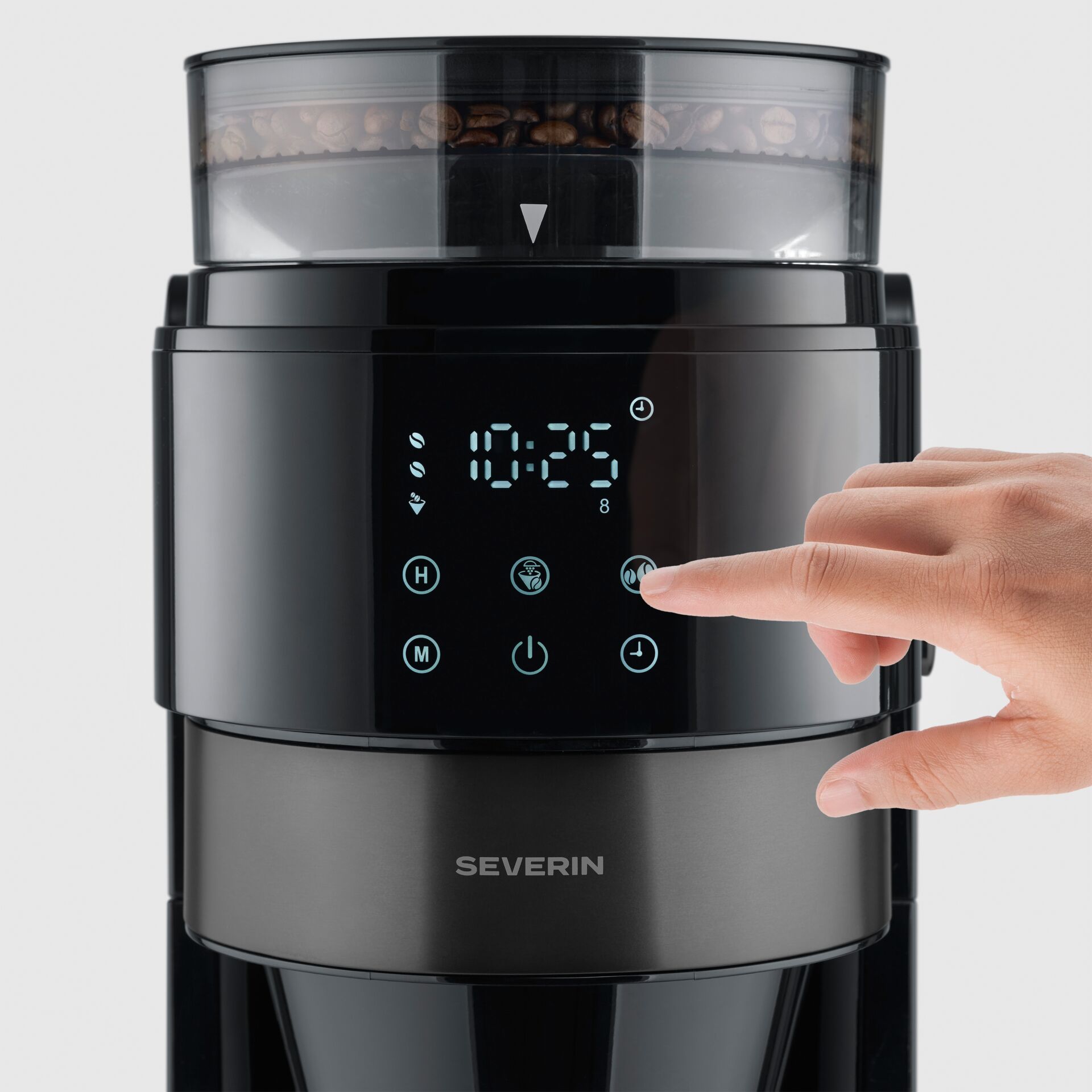 Kaffeemühle, Elektrische Mühle, Kaffee, Display, Touchscreen