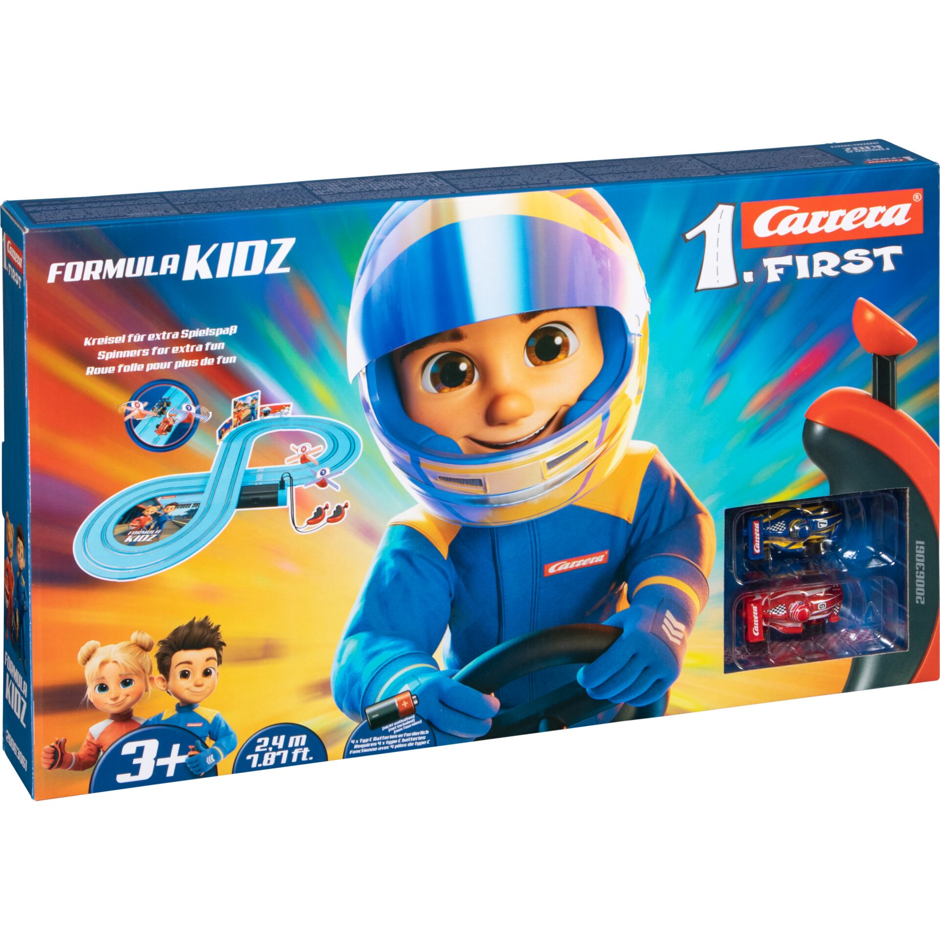 Kidi Kart, Rennspielzeug, Helm, Lenkung, Beobachtbares Spielset