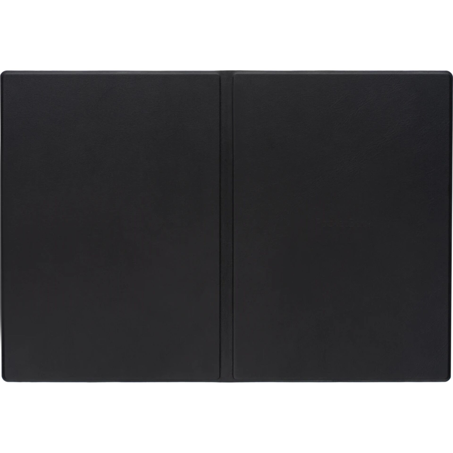 black, portemonnaie, geldbörse, leder, flach