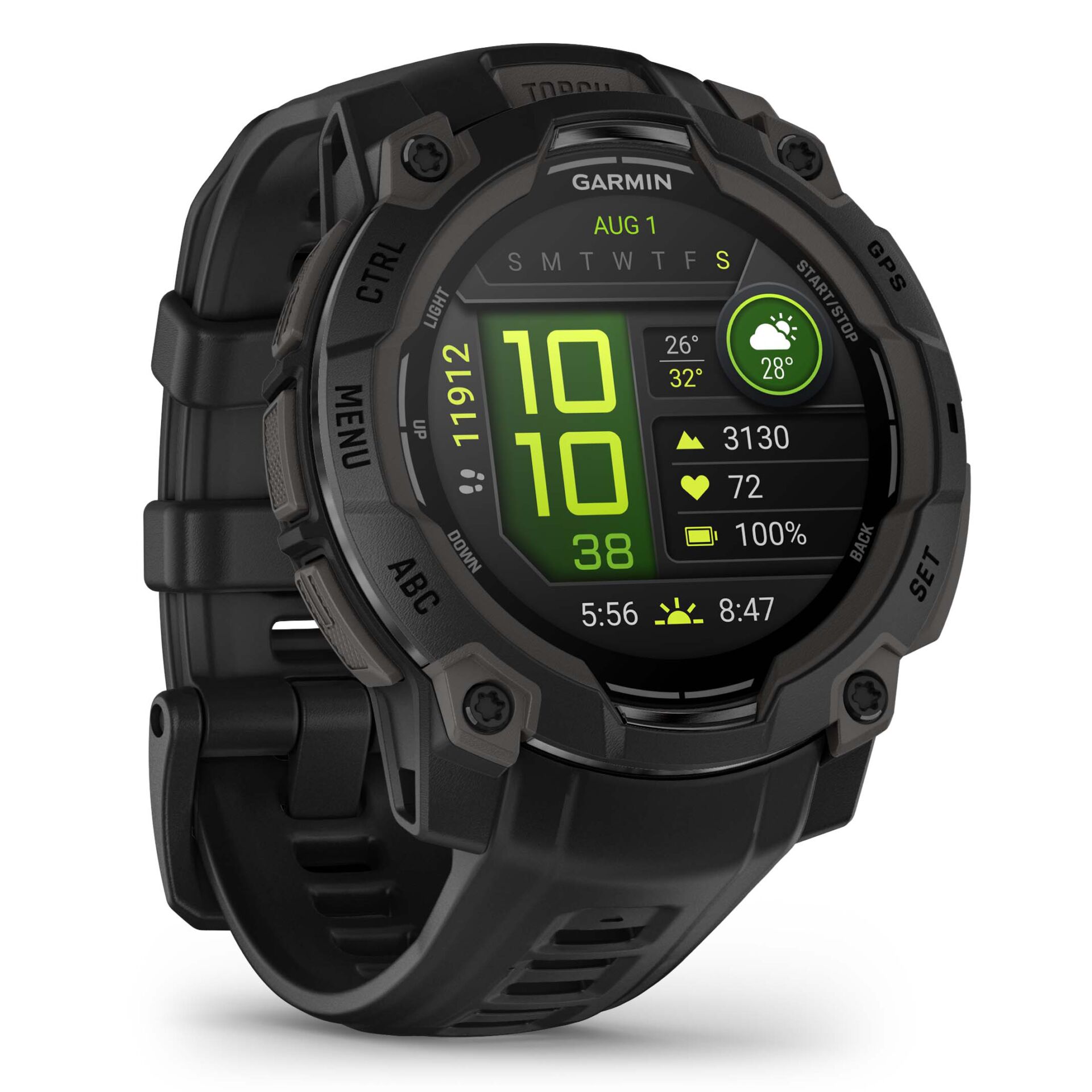 Garmin Instinct 3 AMOLED (45mm)  schwarz