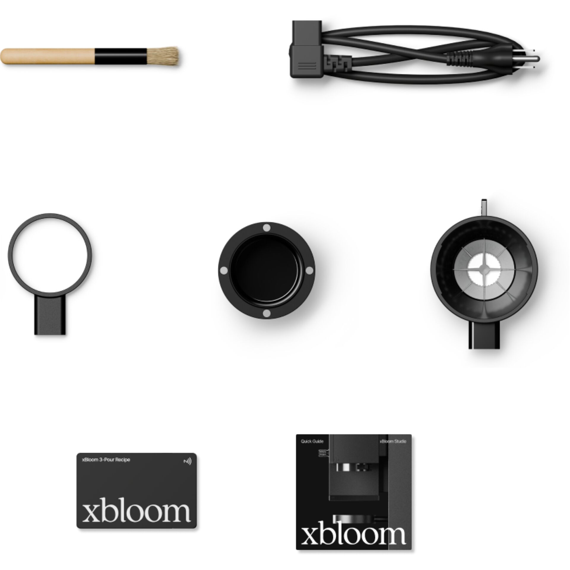 Pinsel, Kabel, Ring, Adapter, xbloom