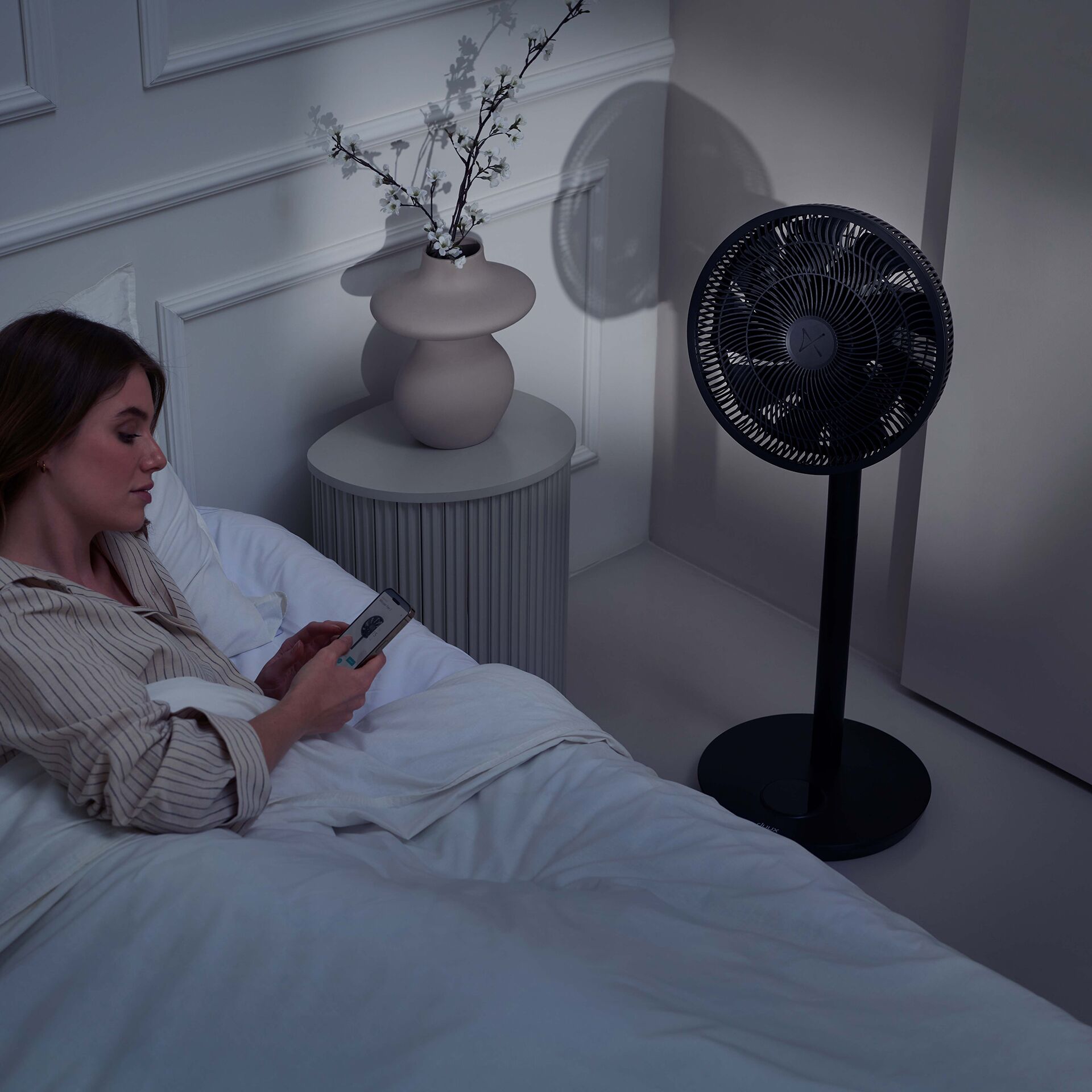Fan, Tischventilator, Haushalt, Schlafzimmer, Bedside setup