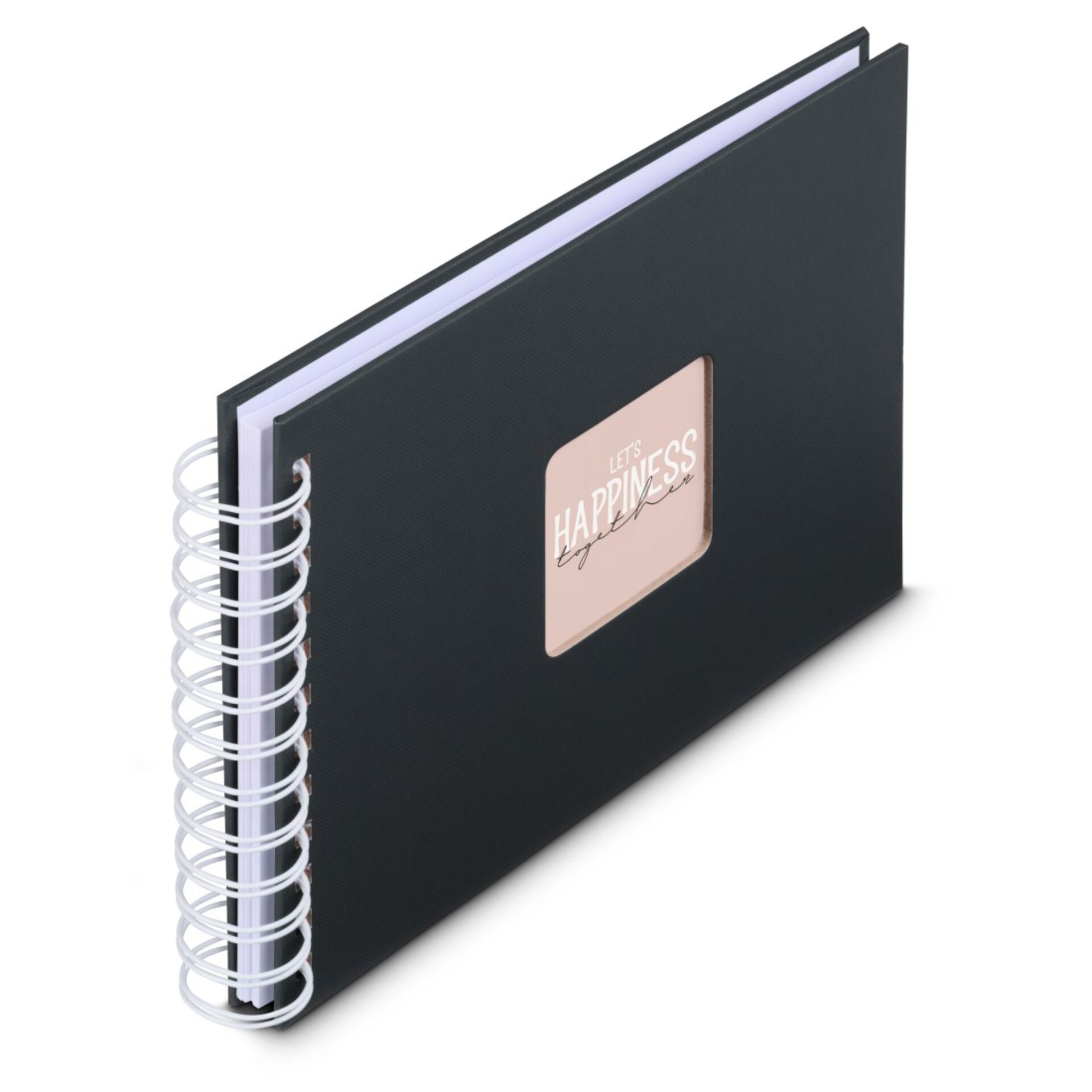 Hama "Fine Art" Spiral NewBlack  24x17 50 weiße Seiten    9830