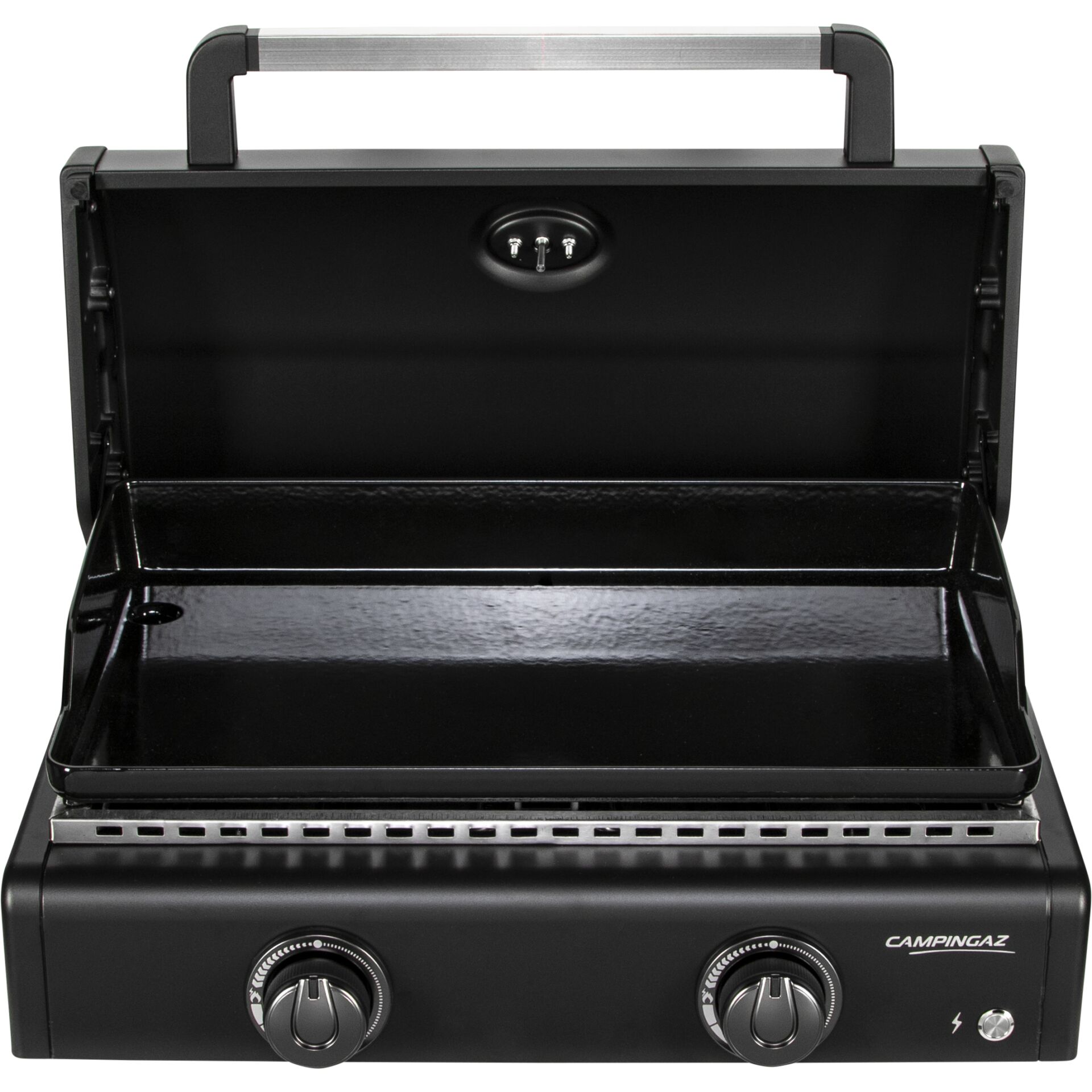 Grill, Kompaktgrill, Gasgrill, Edelstahl, Grillfläche
