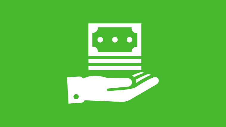 geldschein, hand, zahlung, barzahlung, münze