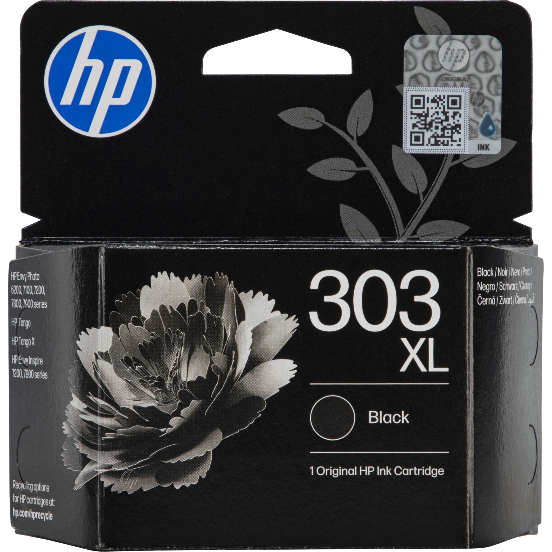 HP T6N04AE Tintenpatrone schwarz  No. 303 XL