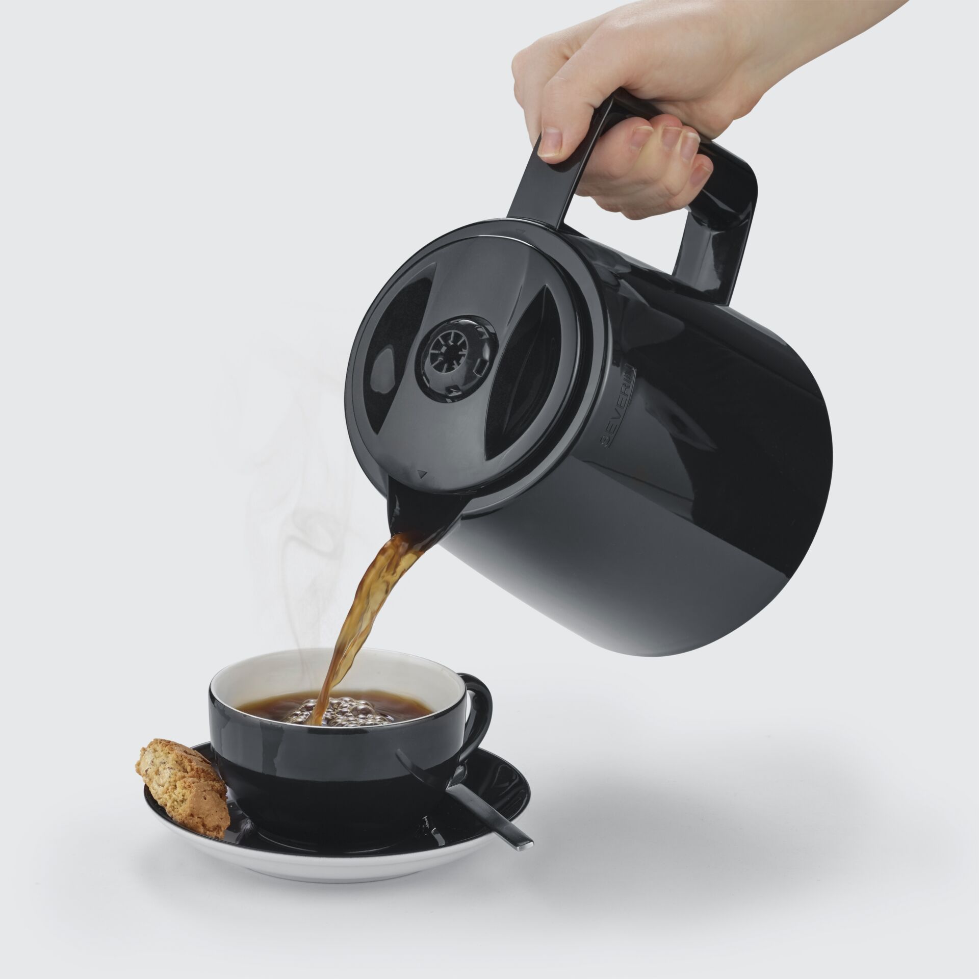 Kochen, Essen, Essen einschenken, Tasse