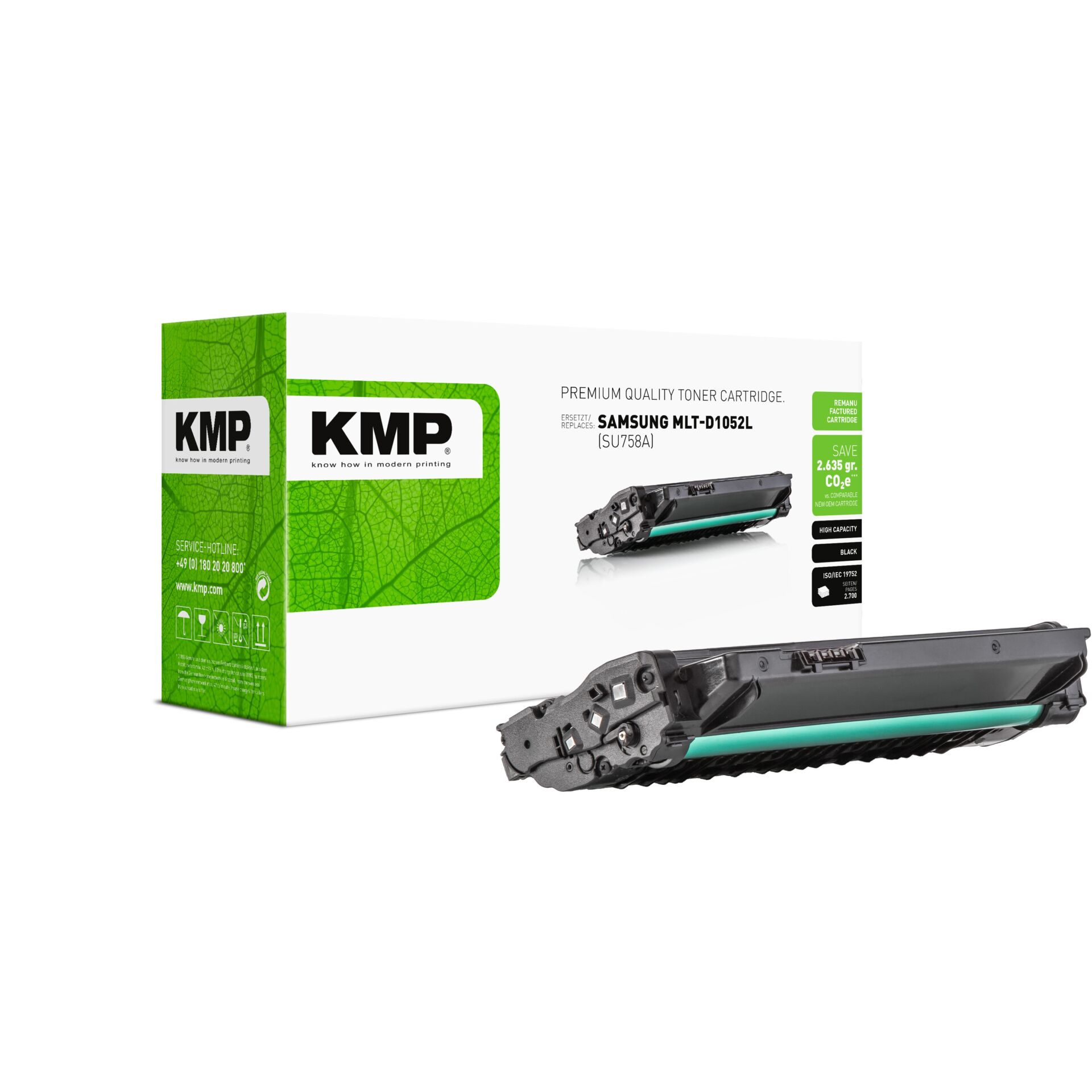 Werbung, Computer-Ausrüstung, Elektronik, Hardware, Adapter, KMP-Toner, Tonerpatrone, Drucker Toner, Lasertoner, Schwarz-Grün
