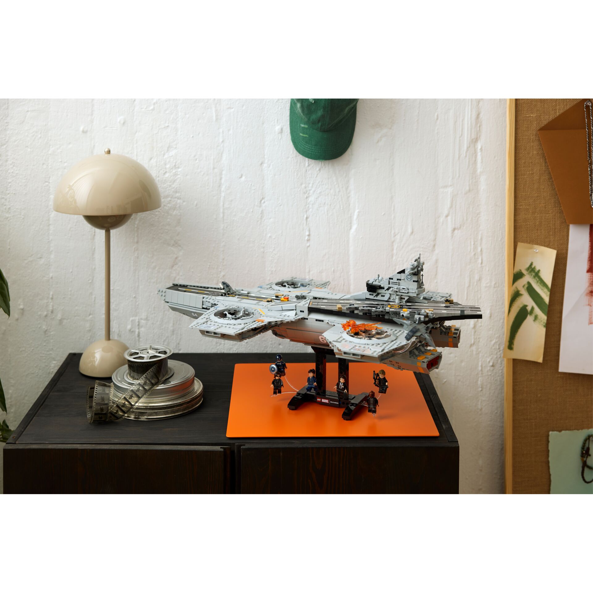 Lego Star Wars, Raumschiff, Flugzeugmodell, Figuren, Grau Kunststoff