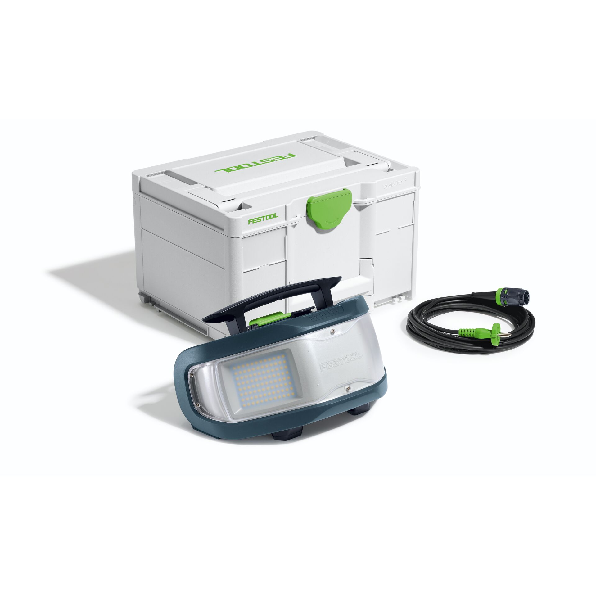Arbeitslicht, LED-Lampe, Camping Zubehör, Steckerkabel, Koffer/Box