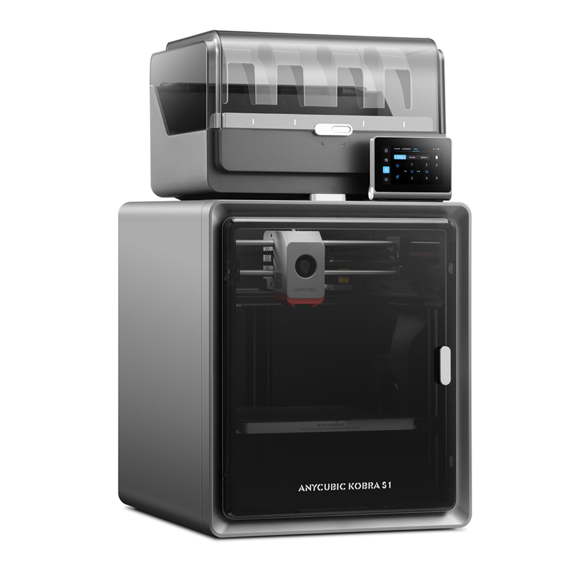 3D-Drucker, FDM-Drucker, Gehäuse aus Metall, Touchscreen-Steuerung, Druckkopf mit Kamera