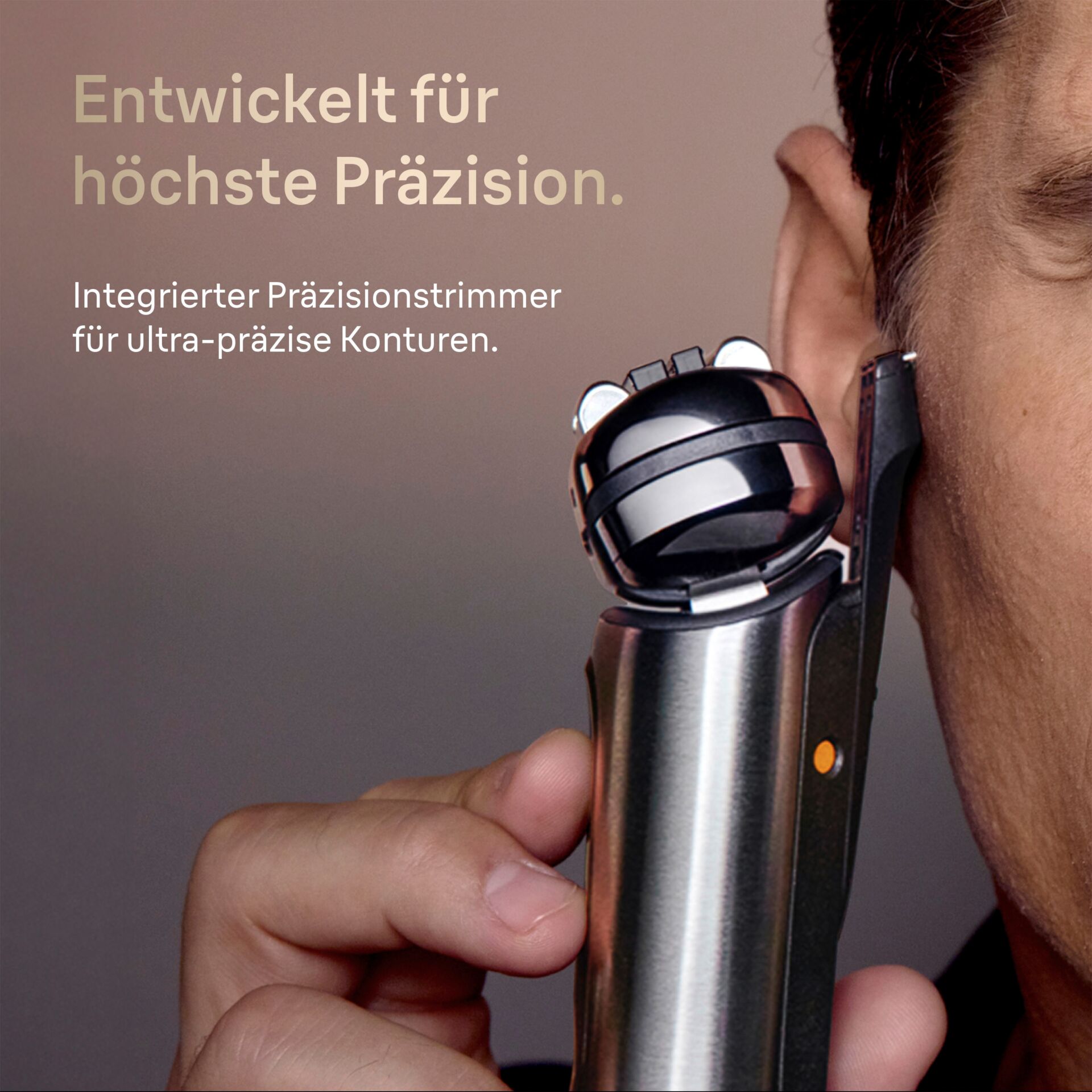 Elektrorasierer, Trimmer, Körperpflege, Klingenaufsatz, Stahl