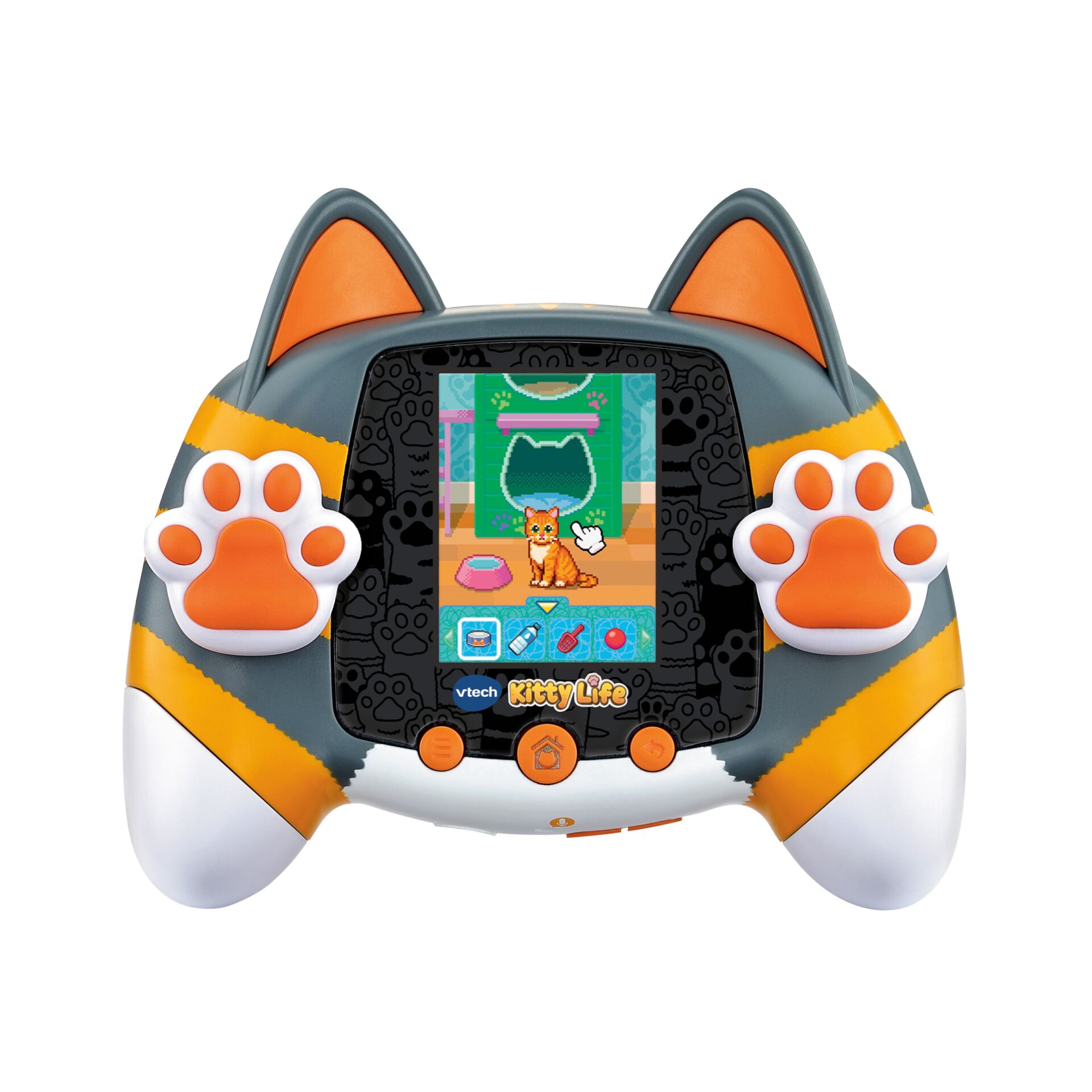Kinder-Spielkonsole, Katze, Katze Katze, Haustier-Spielsystem, Tragbare Spielekonsole