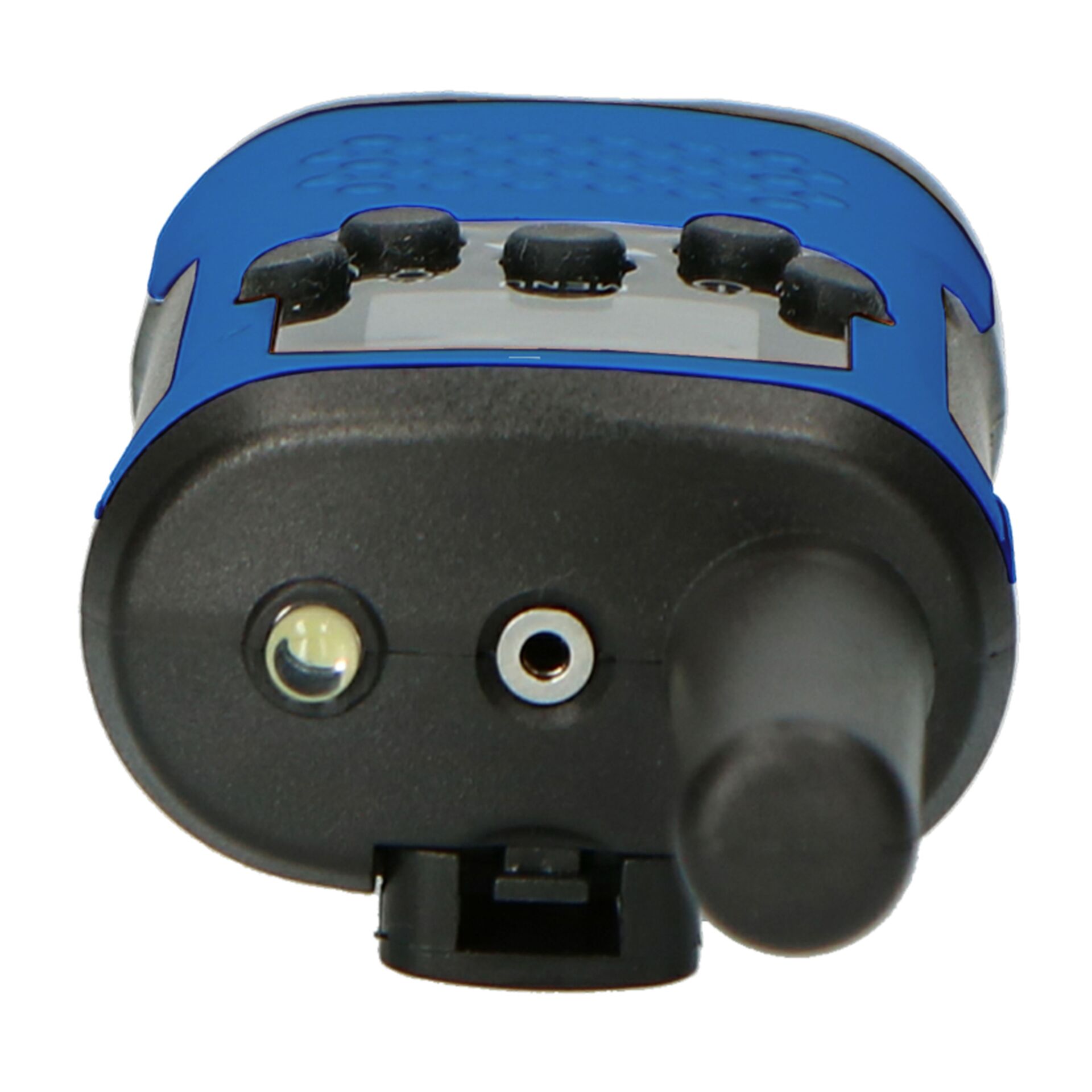 Tacho-Adapter, Gehäuse blau, Knopfsteuerung, 3,5mm Klinke, Messsensor