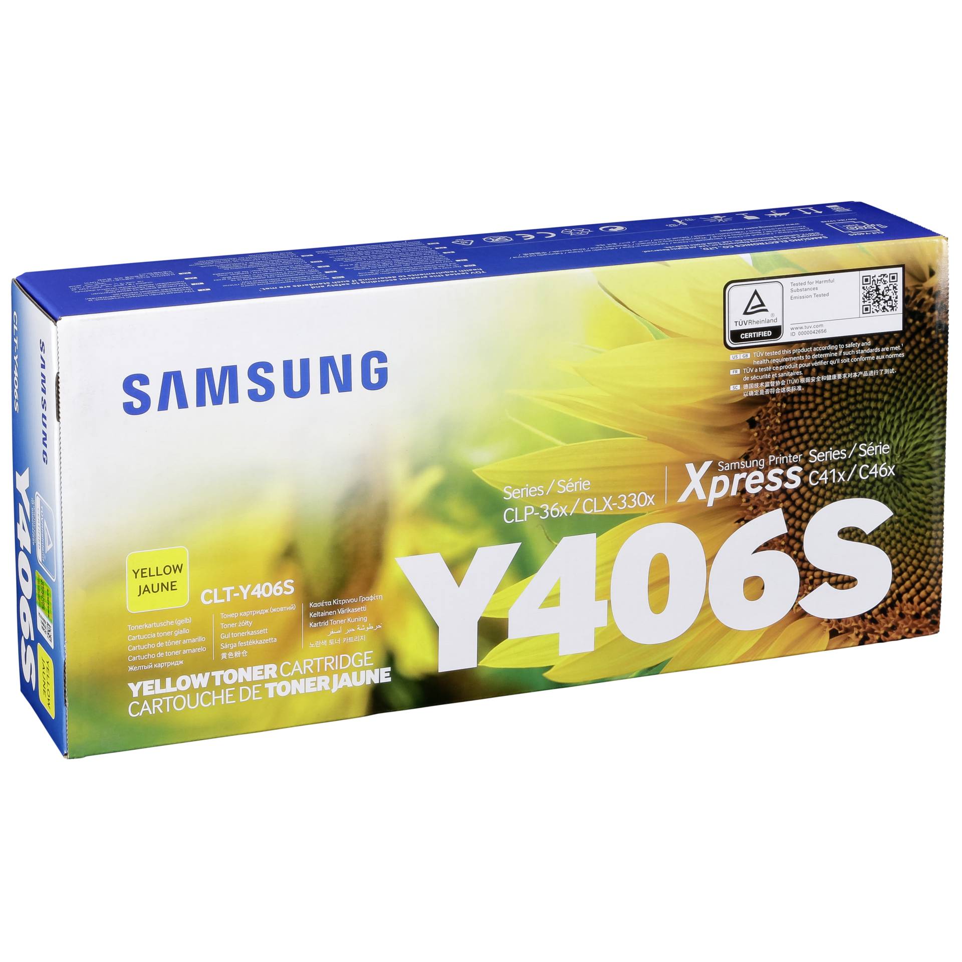 HP/Samsung CLT-Y 406 S Toner  yellow