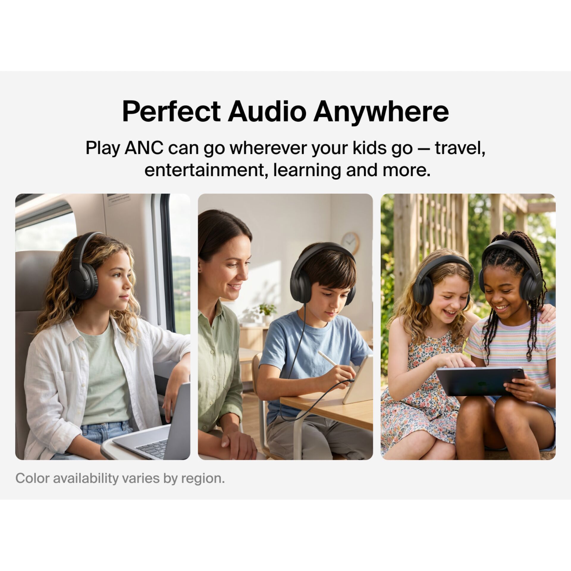 kopfhörer, over-ear, kindern, tragbar, audio