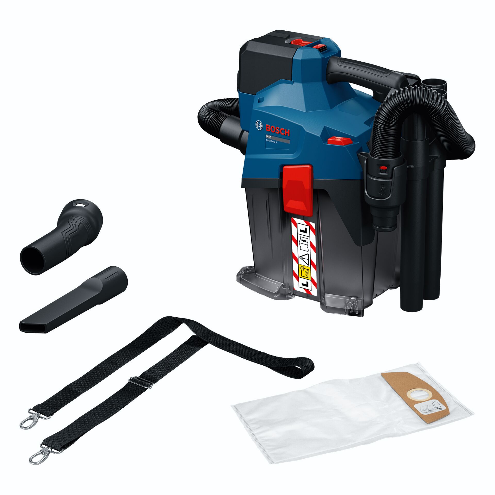 Bosch GAS18V-6LS  Akku-Staubsauger