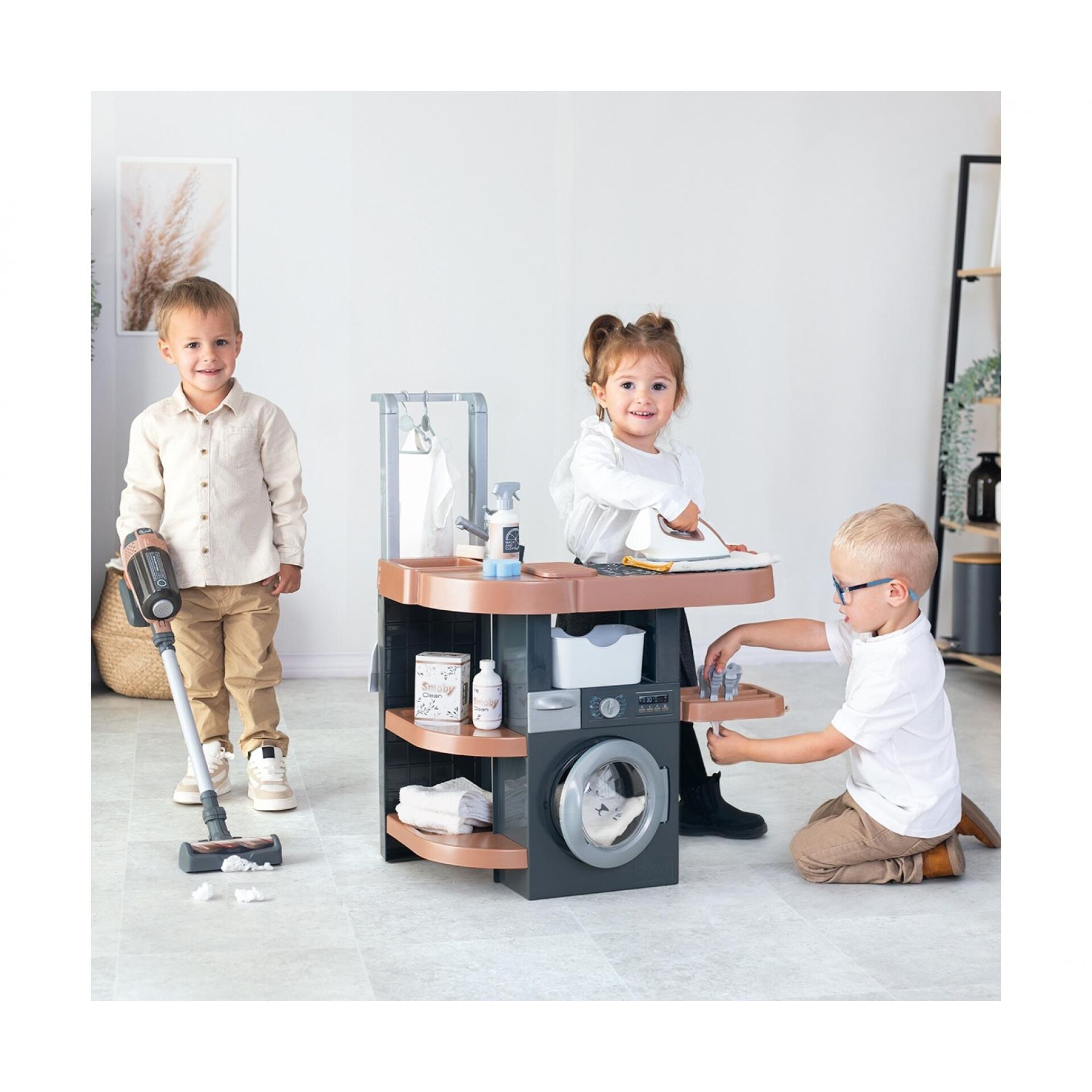 Kinderwerkbank, Spielzeugwerkzeug, Waschmaschine, Küche, Holz & Kunststoff