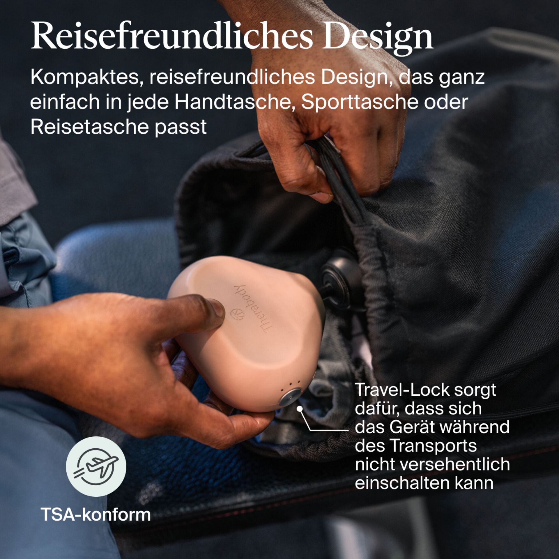 Reisetasche, Travel-Gadget, Gerät, Brustbeutel, TSA-konform