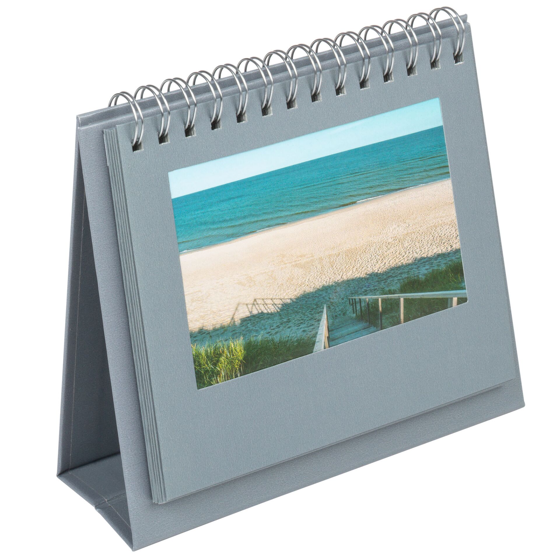 Walther Spiral-Bilderrahm. 10x15  grau / vertikal 12 Bilder SF440D